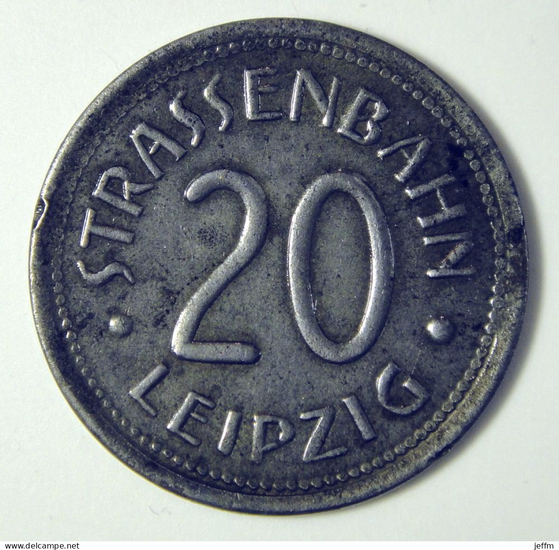 LEIPZIG - Strassenbahn - 20 Pfennig - Monetari/ Di Necessità