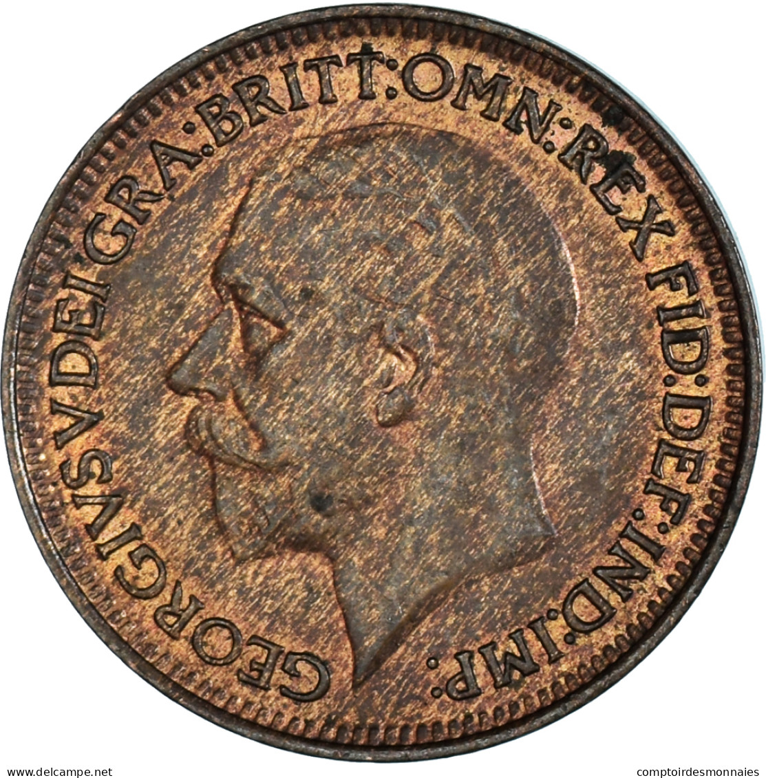 Monnaie, Grande-Bretagne, Farthing, 1930 - B. 1 Farthing