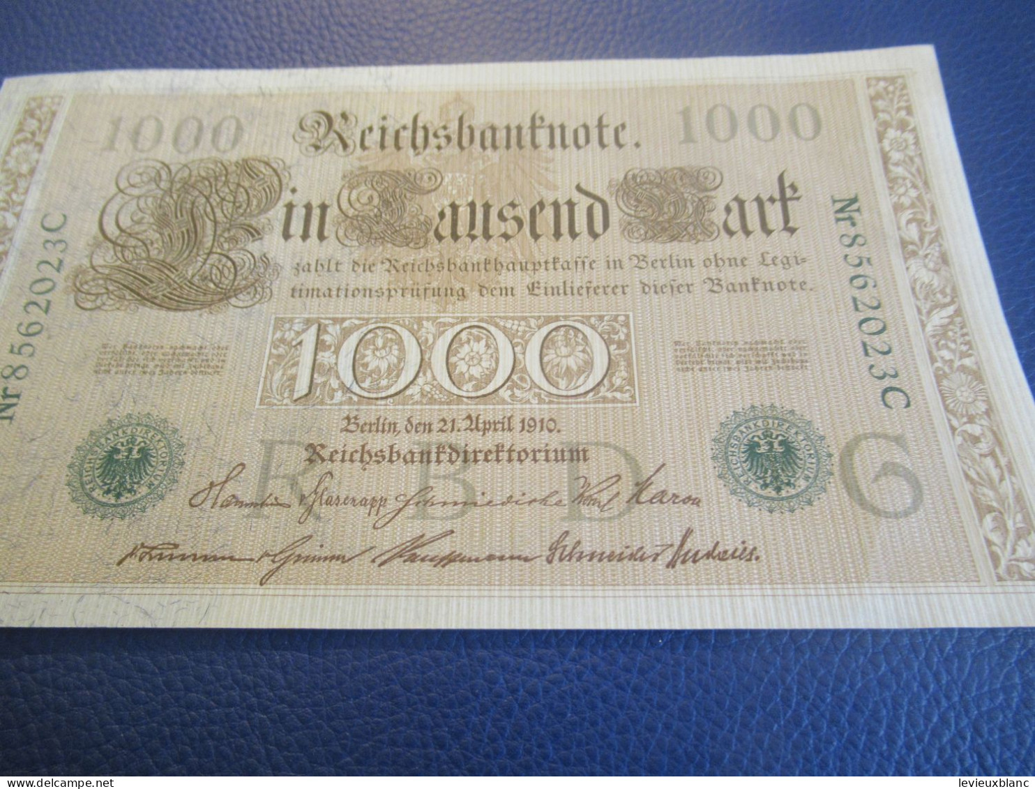 Billet De Banque Ancien /Reichsbanknote/1000 Mark/ N° BLEU/  Billet De Banque Allemand/ 1910       BILL238 - 20000 Mark