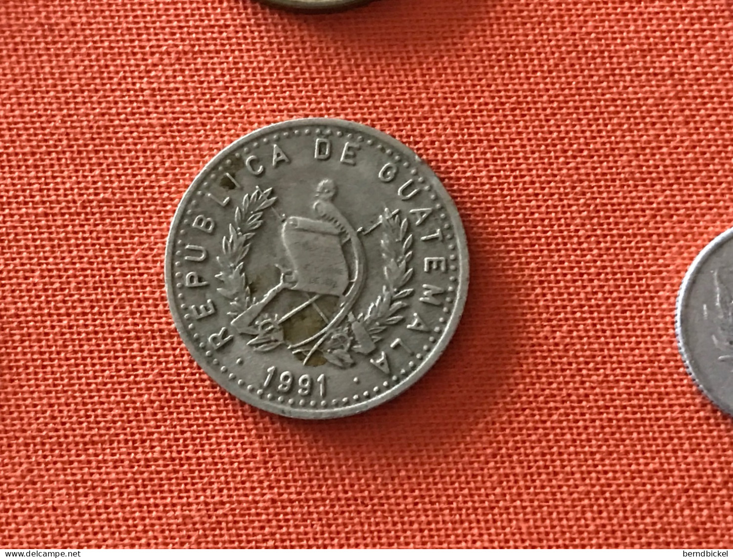 Münze Münzen Umlaufmünze Guatemala 10 Centavos 1991 - Guatemala