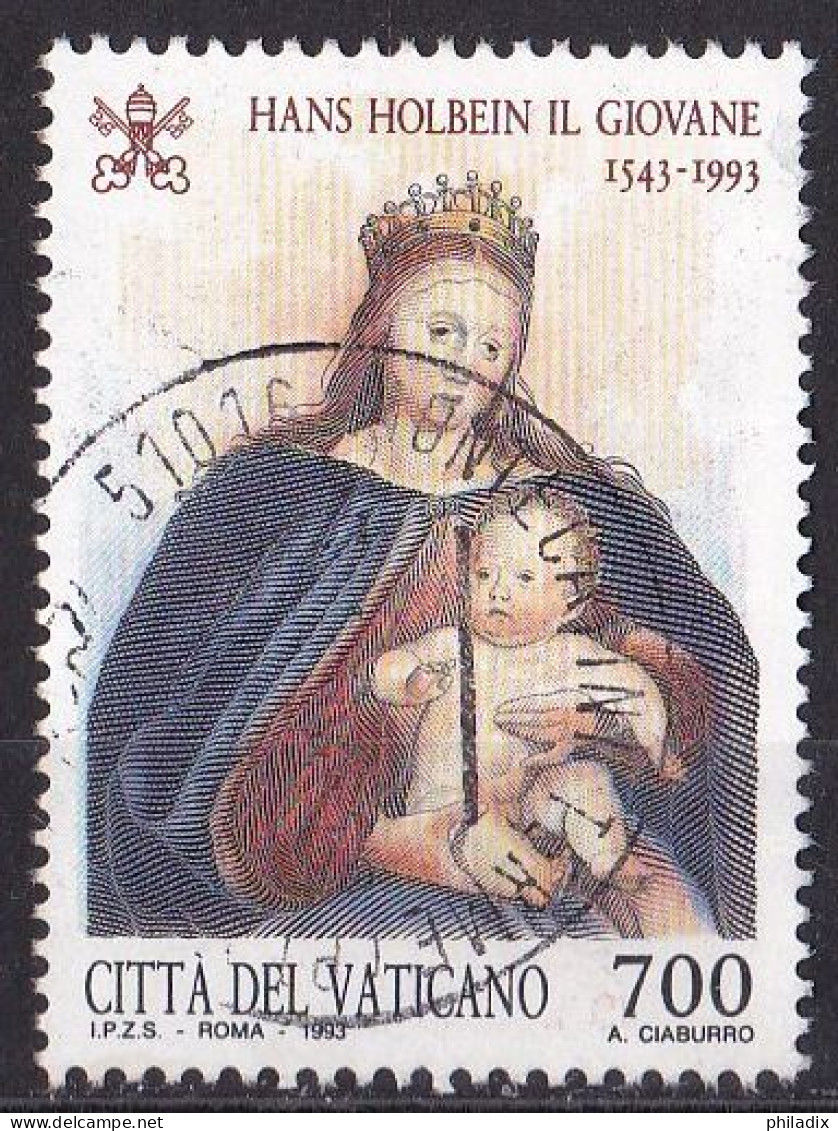 # Vatikan Marke Von 1993 O/used (A-3-46) - Oblitérés