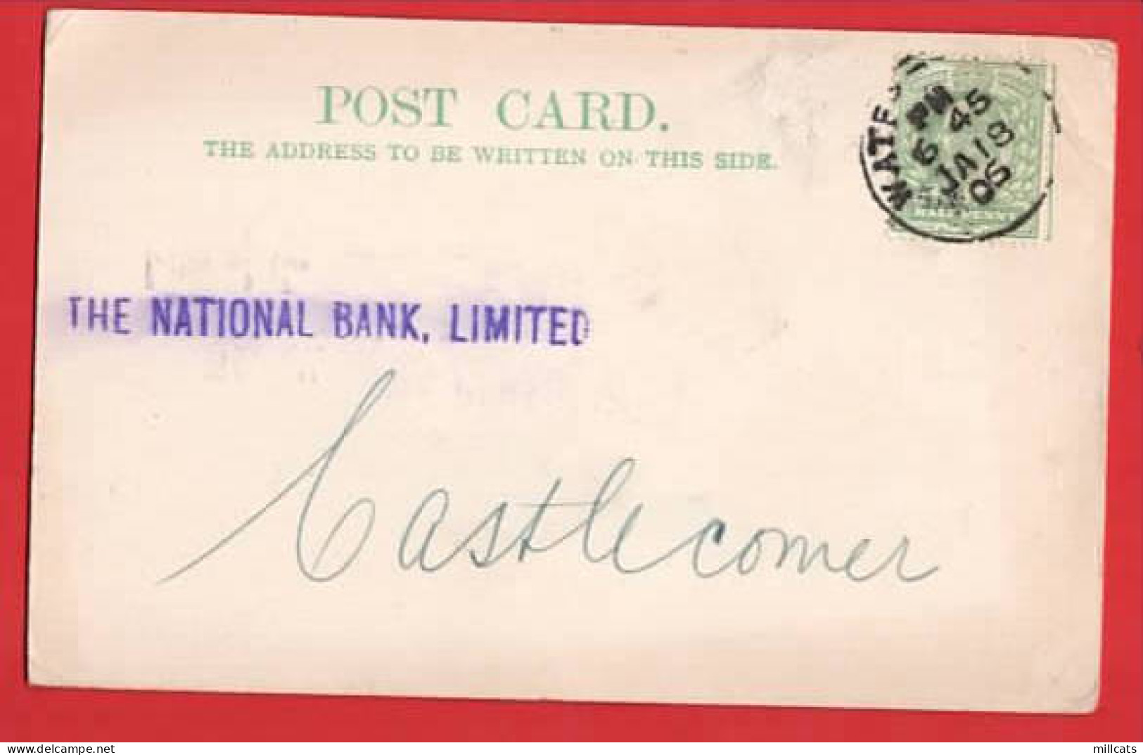 IRELAND  WATERFORD   NATINAL BANK LTD     1906 - Waterford