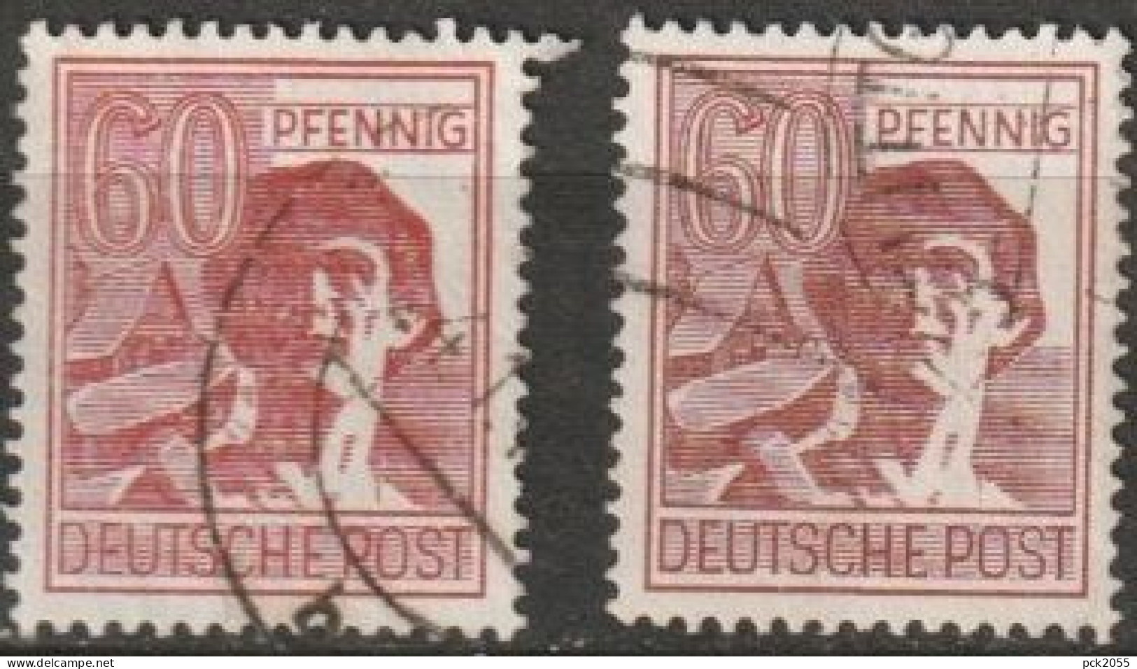 All. Besetzung, Gemeinschaftsausgaben 1947/48 Mi-Nr.956/A956  O Gestempelt ( A 2084/2 ) Günstige Versandkosten - Oblitérés