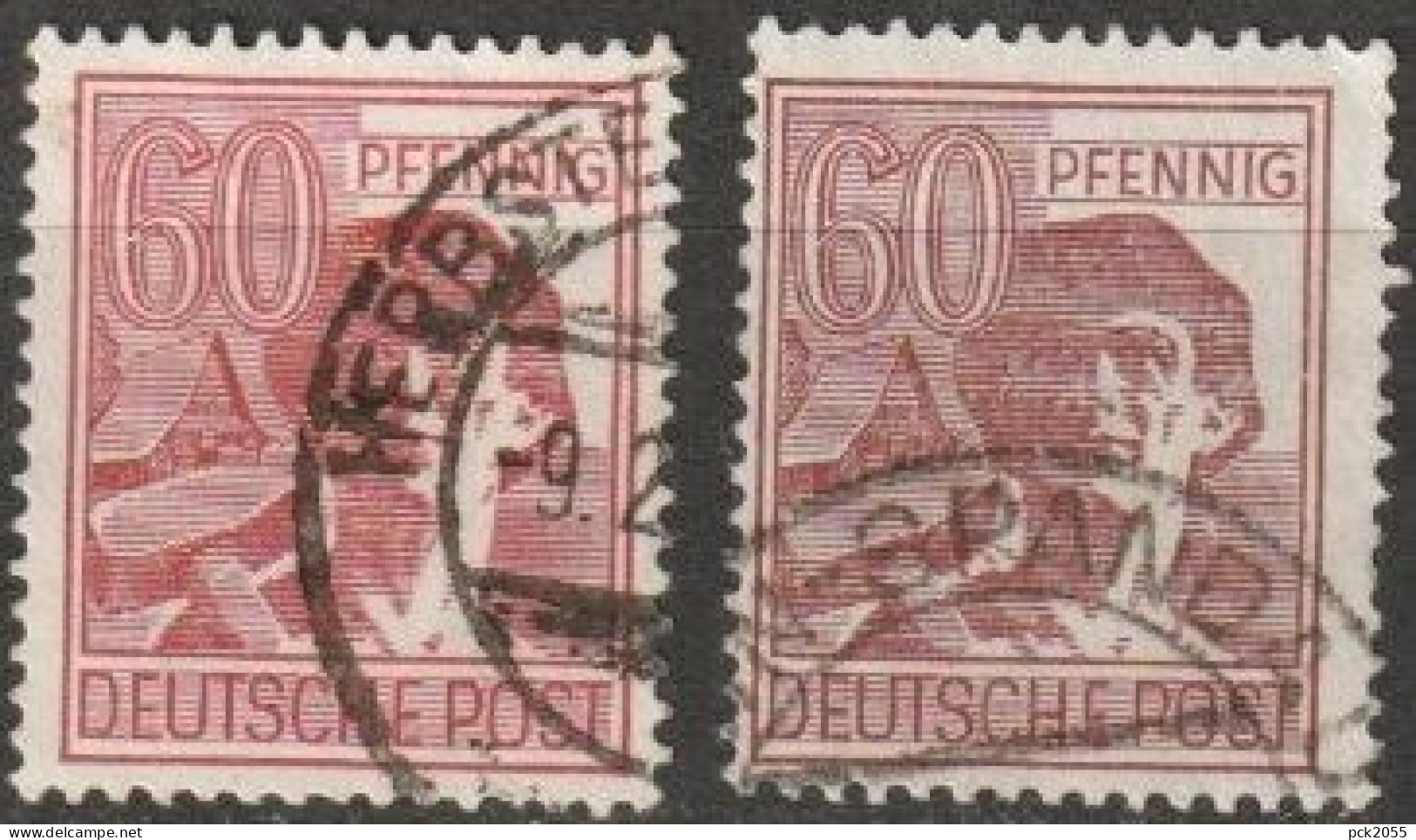 All. Besetzung, Gemeinschaftsausgaben 1947/48 Mi-Nr.956/A956  O Gestempelt ( A 2098 ) Günstige Versandkosten - Used