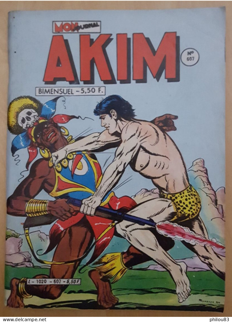 Akim N° 607 - Mon Journal - Juin 1984 - BE - Akim