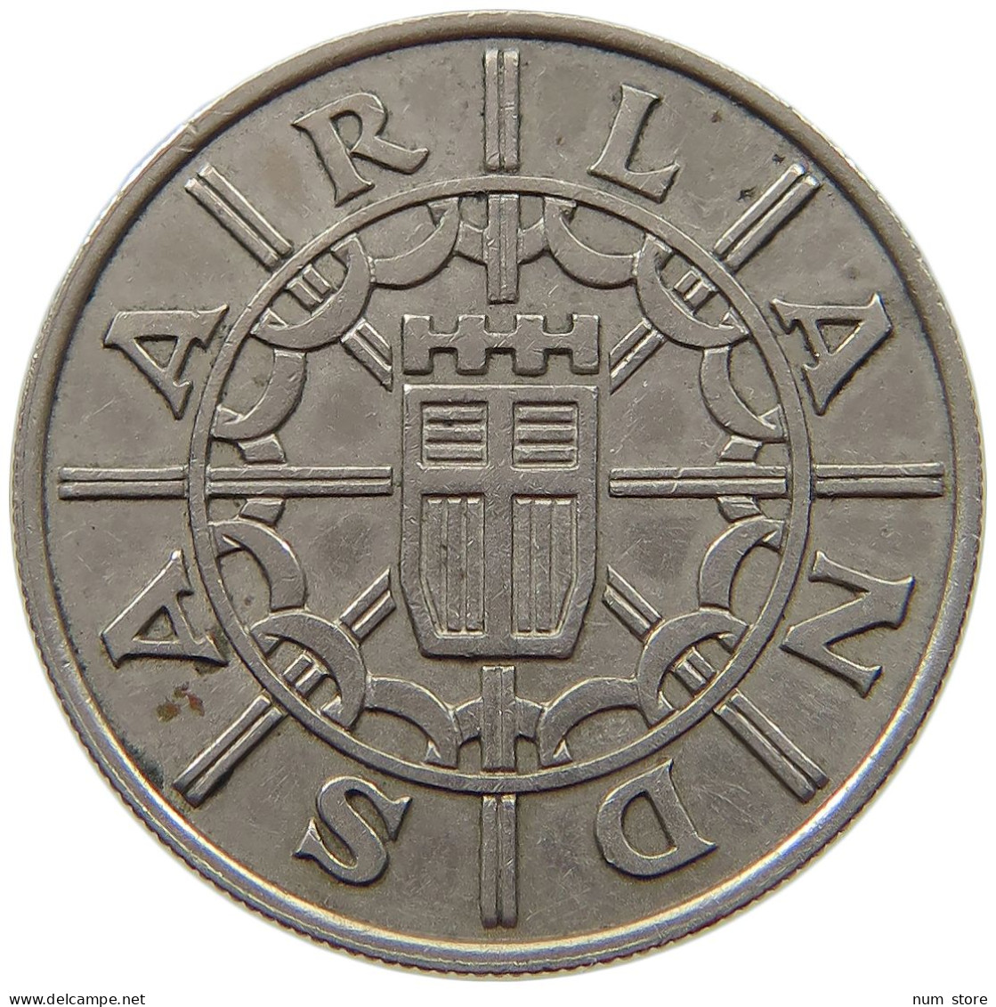SAARLAND 100 FRANKEN 1955  #s070 0441 - 100 Franchi