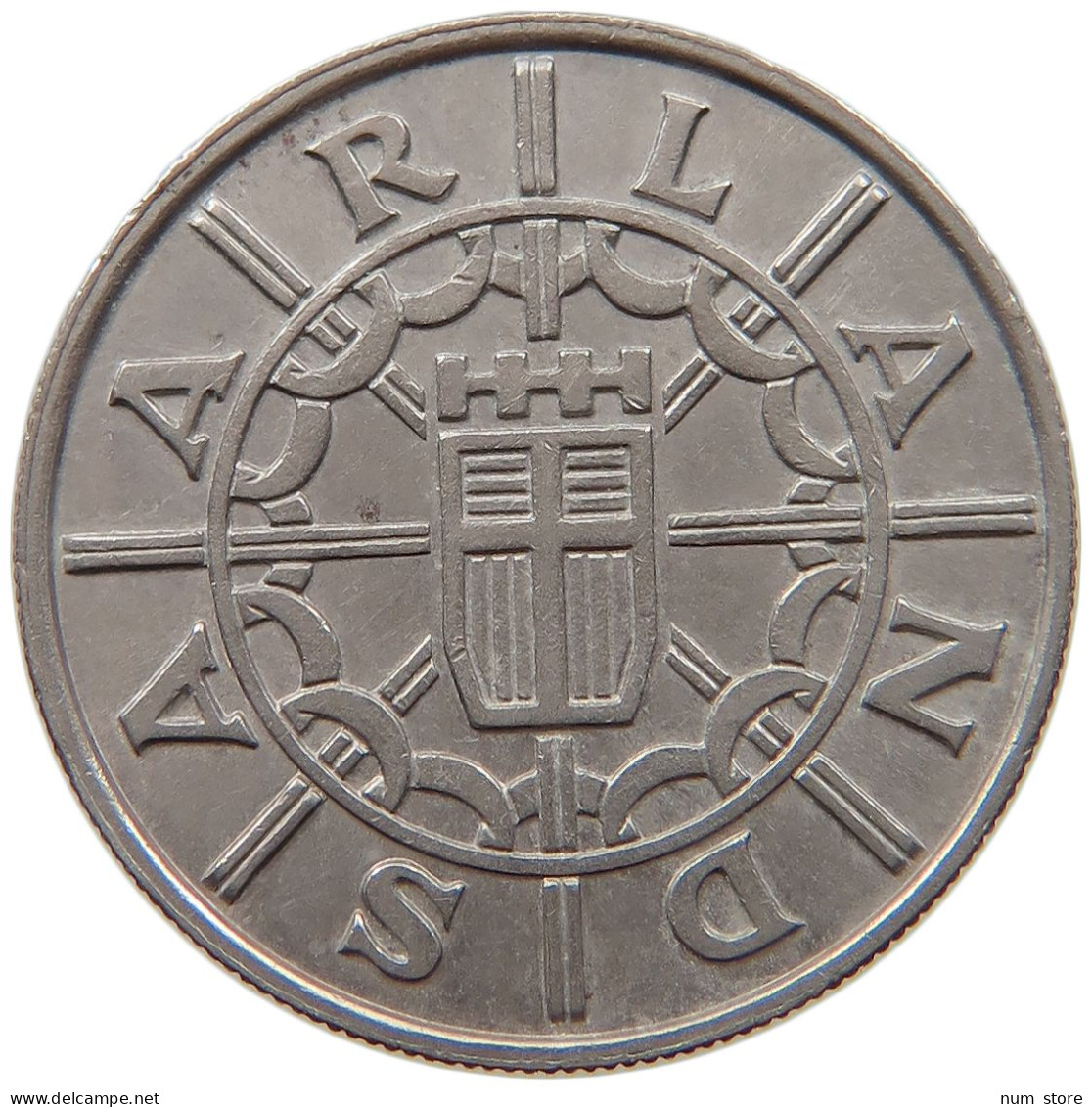SAARLAND 100 FRANKEN 1955  #c064 0573 - 100 Francos