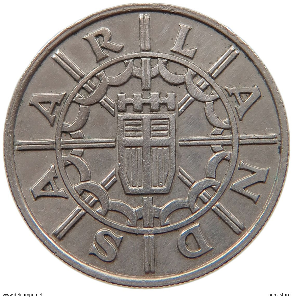 SAARLAND 100 FRANKEN 1955  #c063 0401 - 100 Franchi
