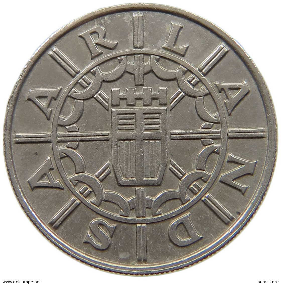 SAARLAND 100 FRANKEN 1955  #a089 0565 - 100 Franken