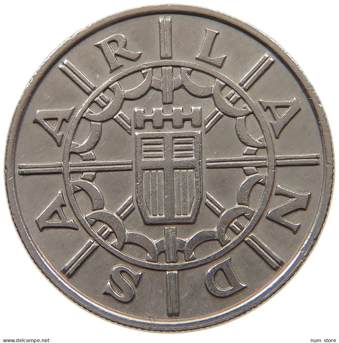 SAARLAND 100 FRANKEN 1955  #a045 1129 - 100 Franchi