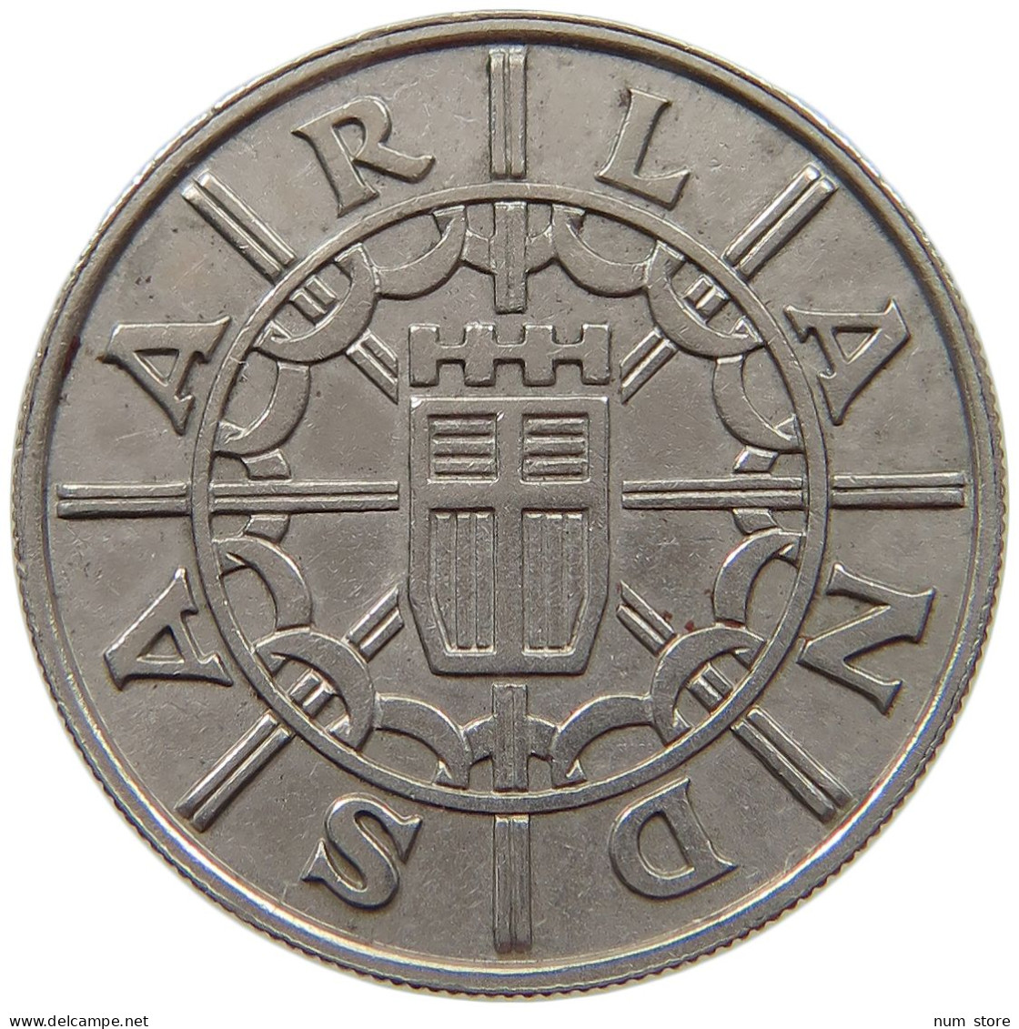 SAARLAND 100 FRANKEN 1955  #a043 0309 - 100 Francos