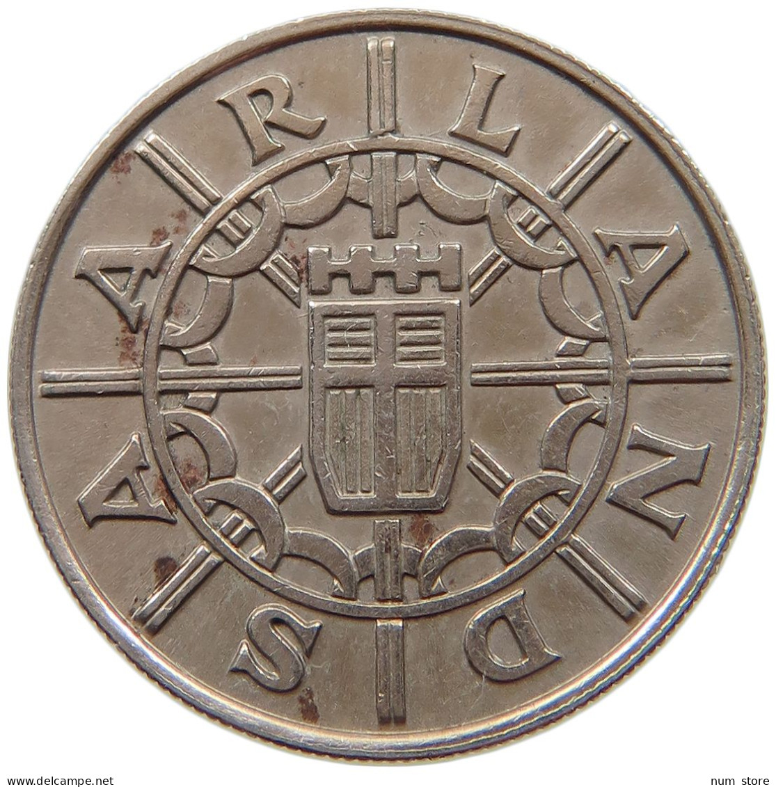 SAARLAND 100 FRANKEN 1955  #a017 0093 - 100 Franken