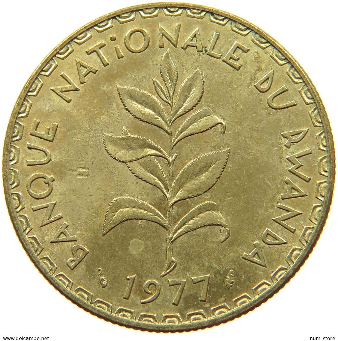 RWANDA 50 FRANCS 1977  #s071 0031 - Rwanda