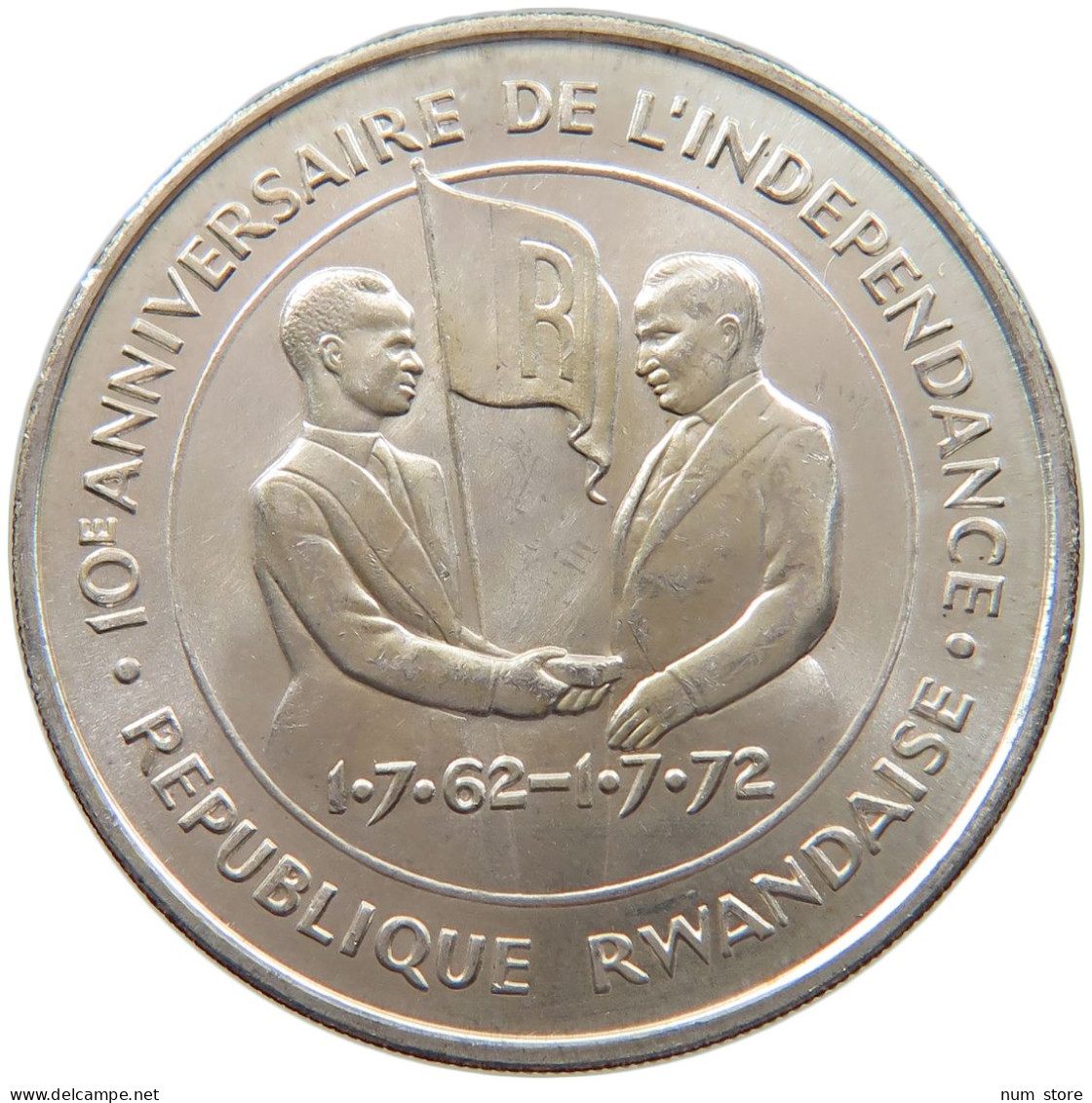 RWANDA 200 FRANCS 1972 FAO #c040 0241 - Rwanda