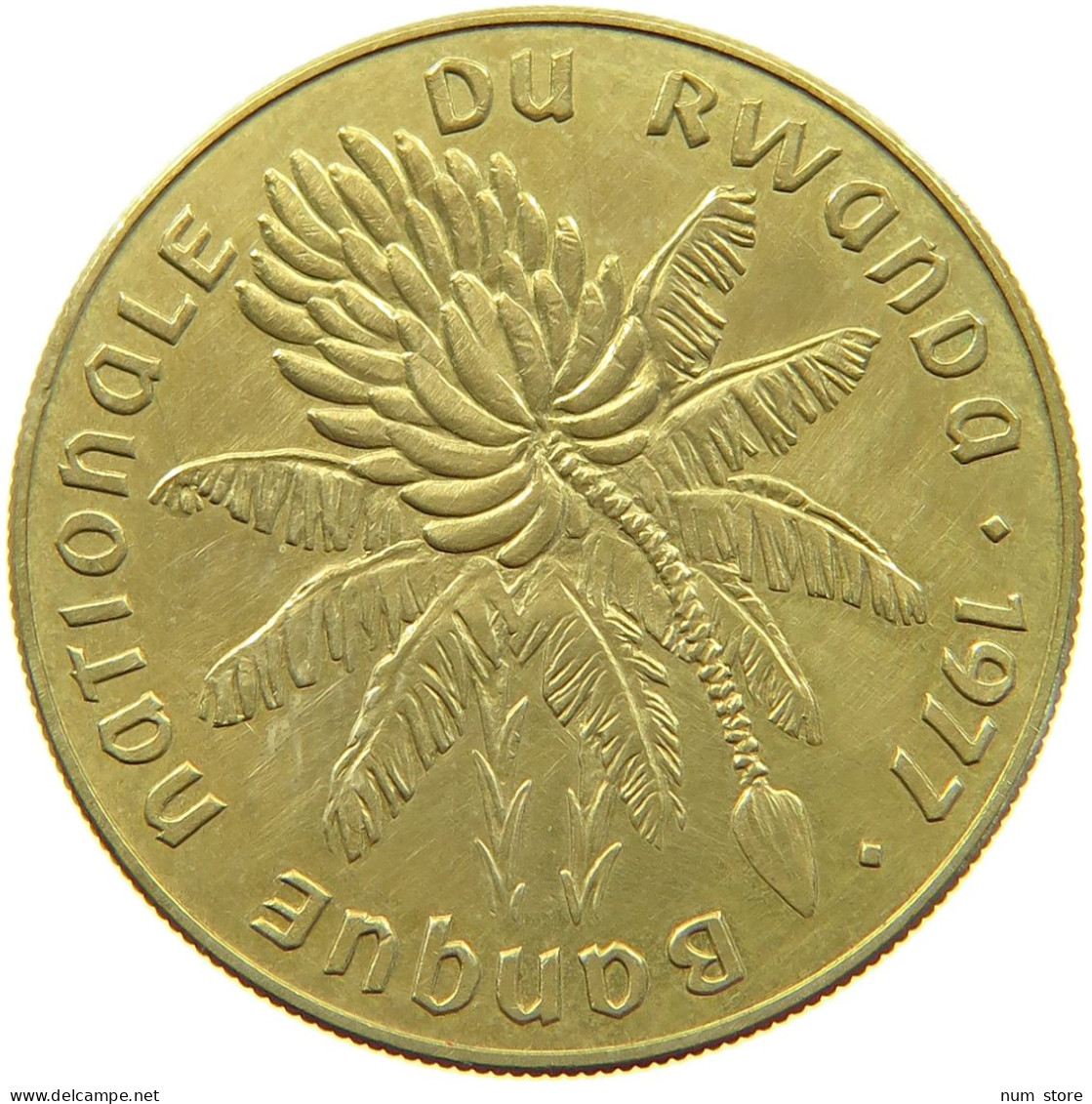 RWANDA 20 FRANCS 1977  #c055 0213 - Rwanda