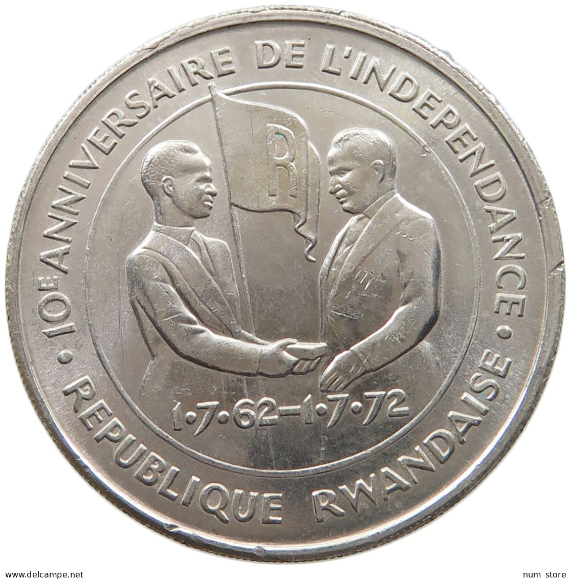 RWANDA 200 FRANCS 1972 FAO #c017 0689 - Rwanda