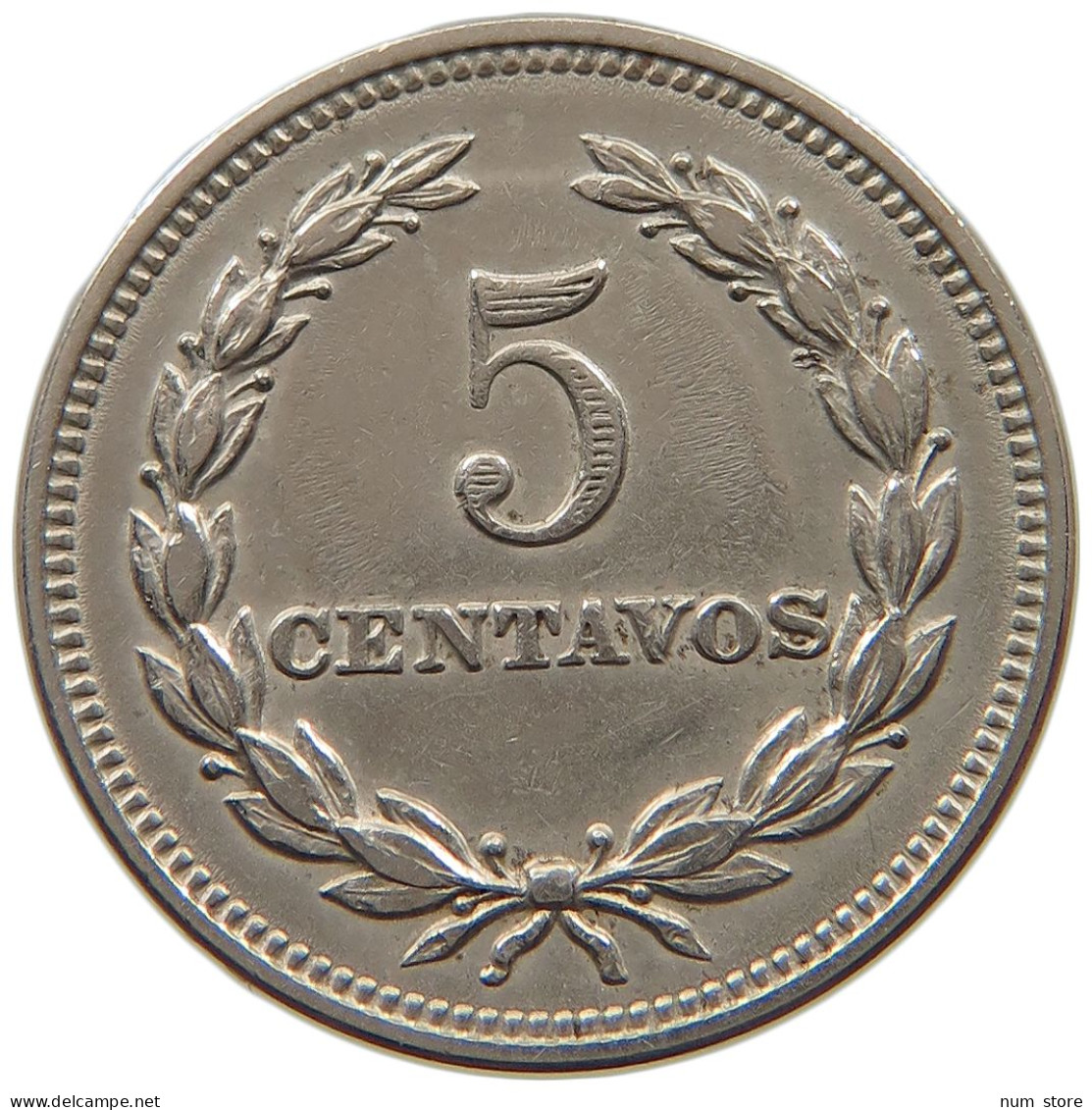 SALVADOR 5 CENTAVOS 1944  #a046 0065 - El Salvador