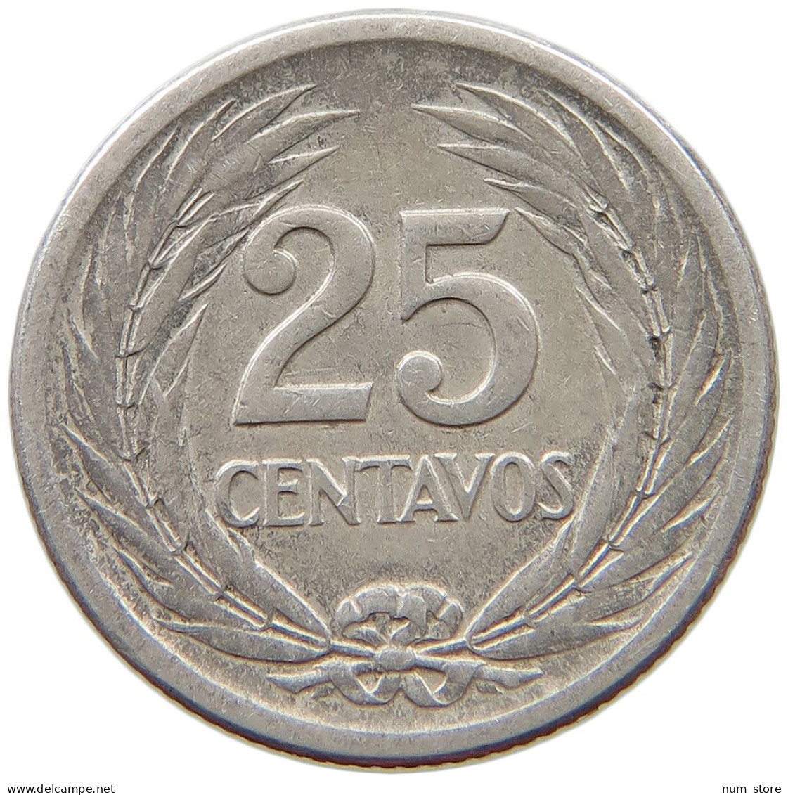SALVADOR 25 CENTAVOS 1953  #s049 0641 - Salvador