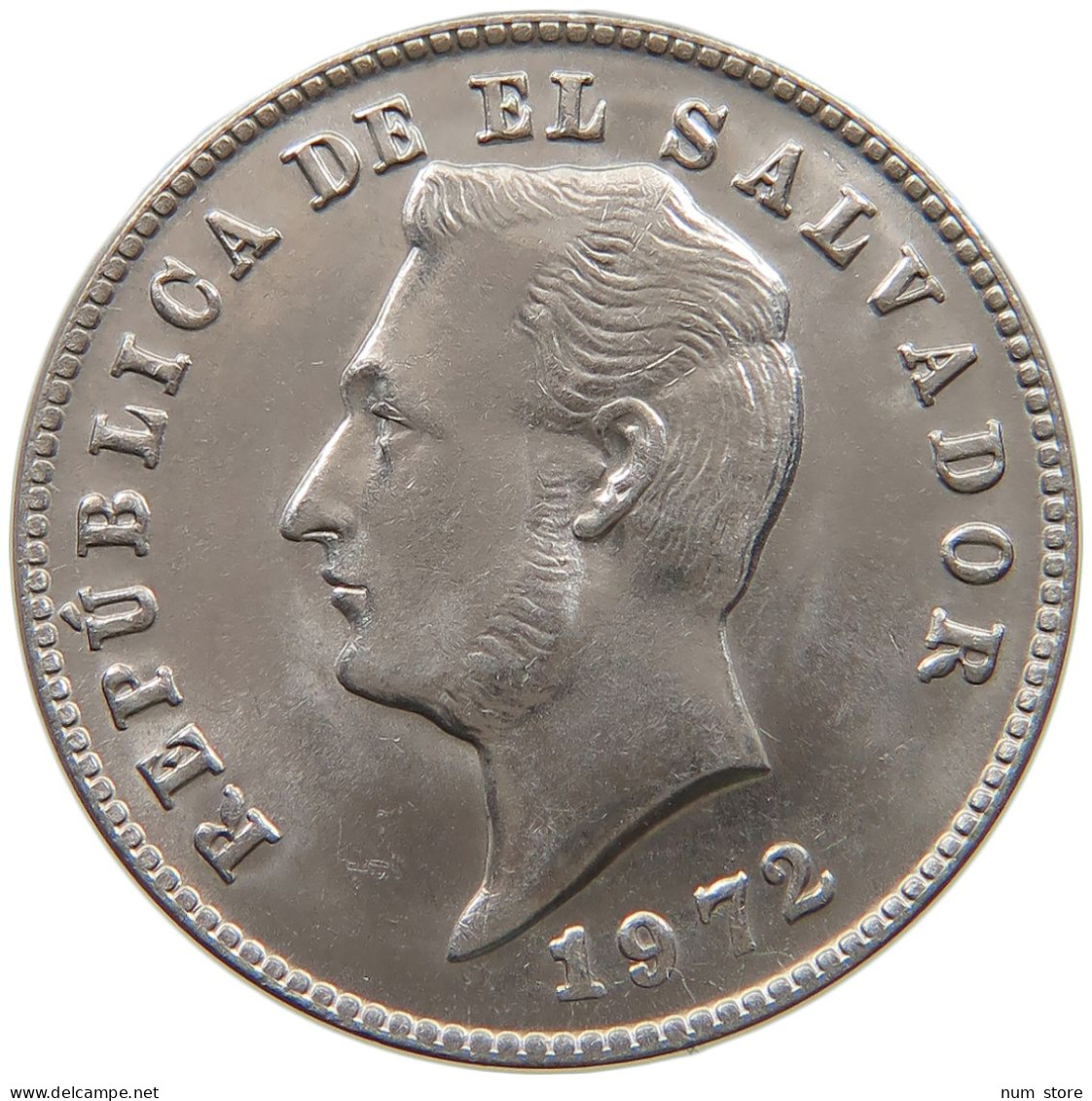 SALVADOR 10 CENTAVOS 1972  #s061 0301 - El Salvador