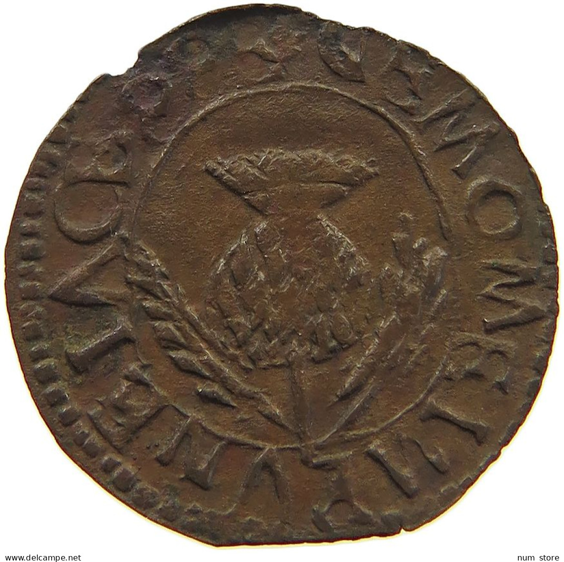 SCOTLAND TURNER 2 PENCE 1625-1649 CHARLES I. (1625-1649) #t006 0129 - Schots