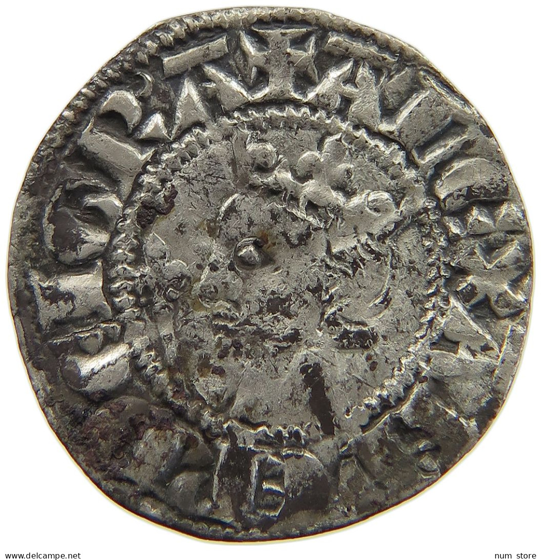 SCOTLAND PENNY 1280-1286 ALEXANDER III. 1280-1286 PENNY HAMMERED #t002 0279 - Scottish