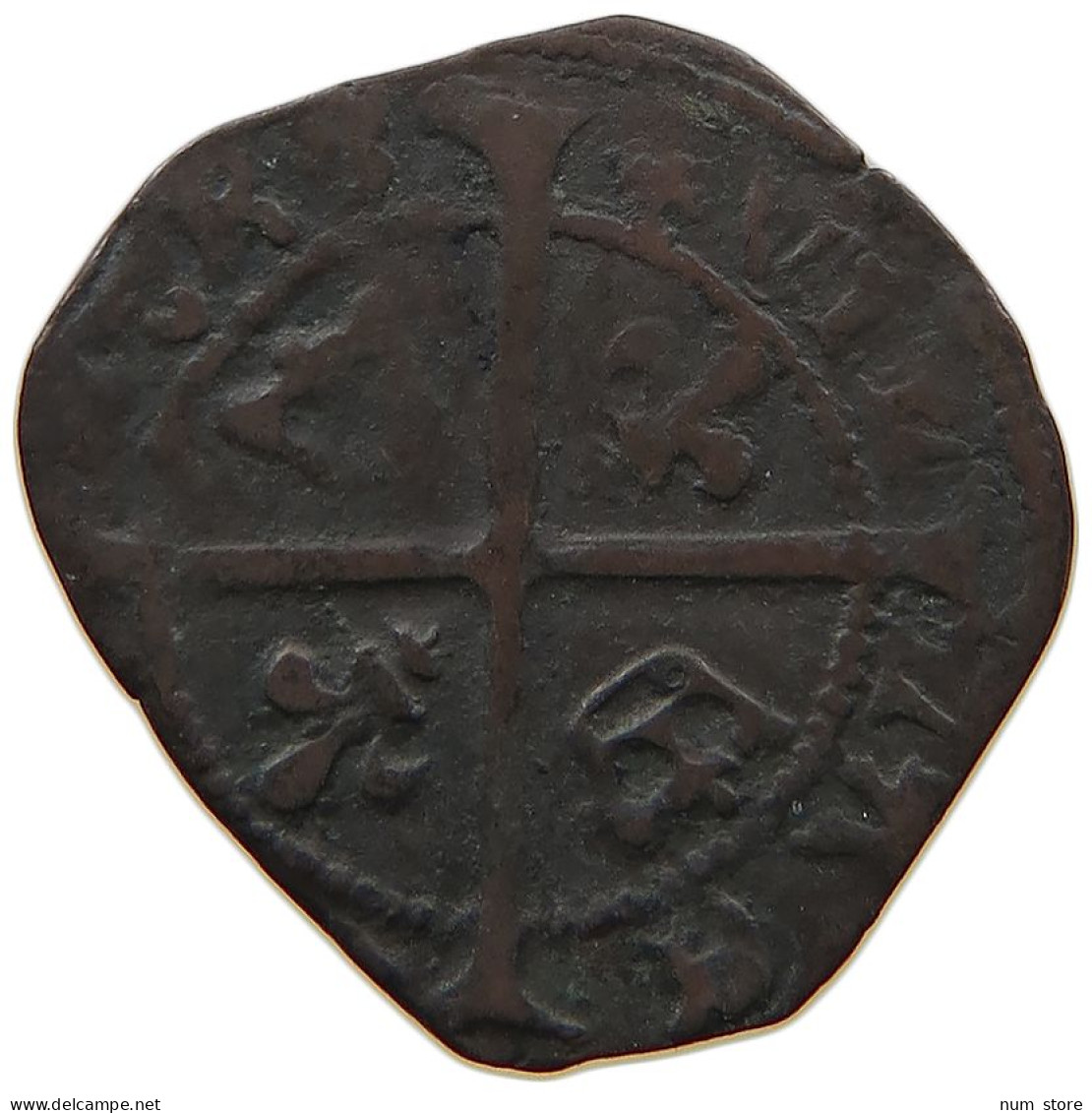 SCOTLAND PENNY N.D. JAMES IV. 1488-1513 #s033 0159 - Scottish