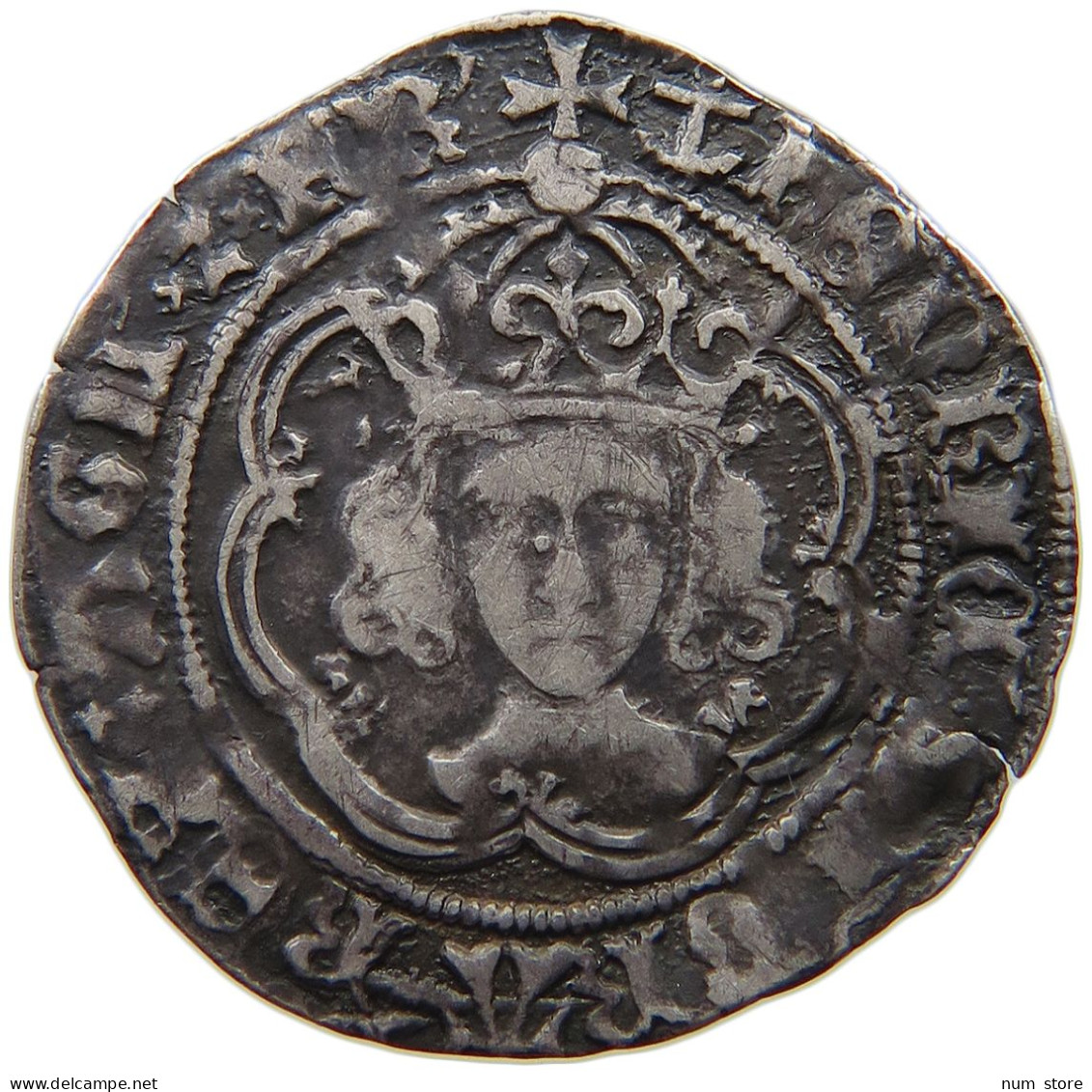 SCOTLAND GROAT 1390-1406 ROBERT III. 1390-1406 #t082 0111 - Schots