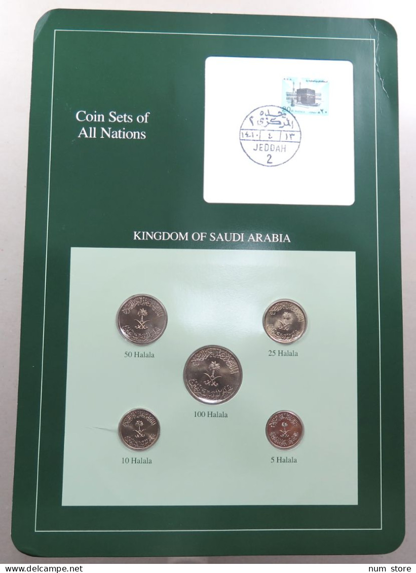 SAUDI ARABIA SET 1400 - 1408 FRANKLIN MINT #bs09 0141 - Saoedi-Arabië