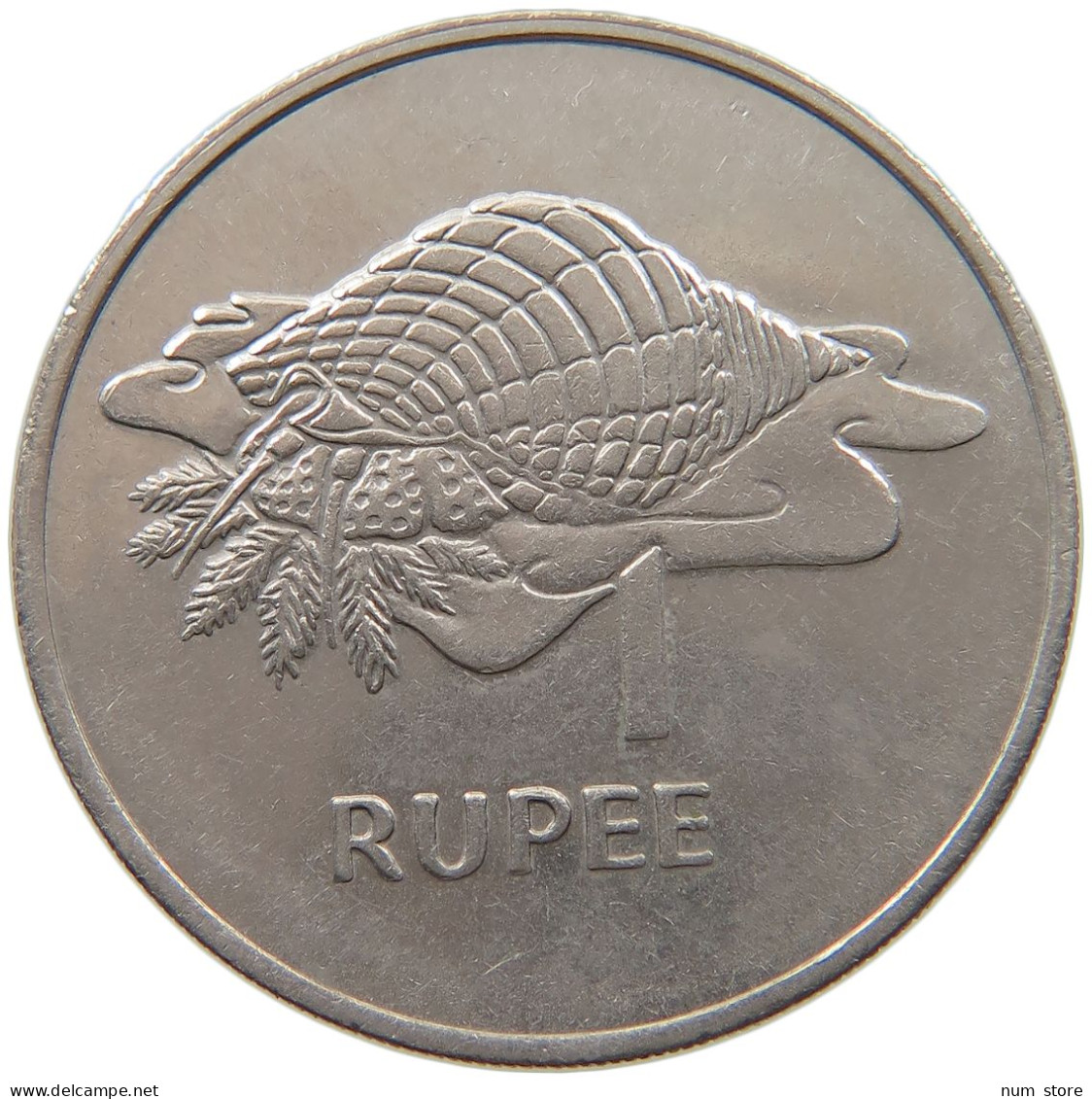 SEYCHELLES RUPEE 1977  #s061 0117 - Seychellen