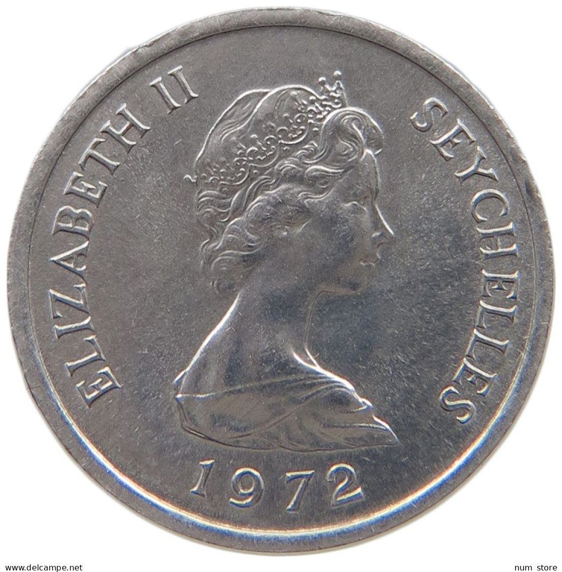 SEYCHELLES CENT 1972 Elizabeth II. (1952-2022) #c015 0429 - Seychellen