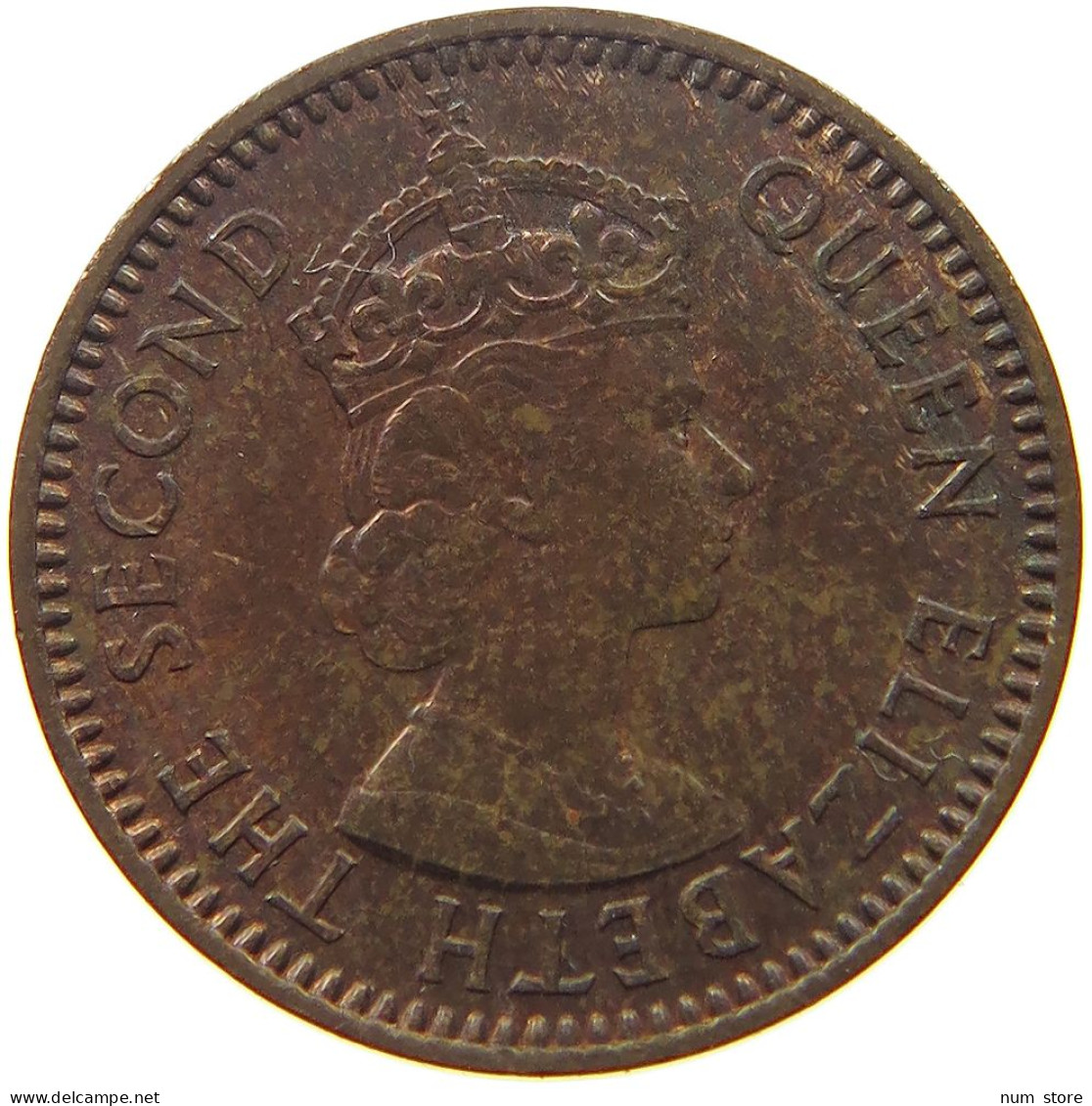 SEYCHELLES CENT 1961 Elizabeth II. (1952-2022) #s052 0081 - Seychellen