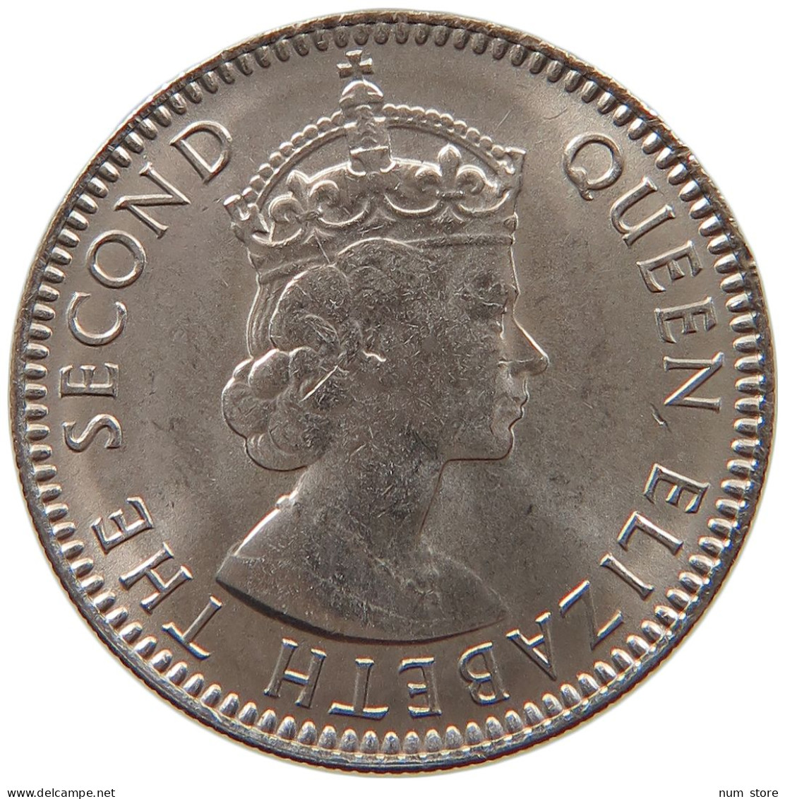 SEYCHELLES 25 CENTS 1973 Elizabeth II. (1952-2022) #s028 0199 - Seychelles