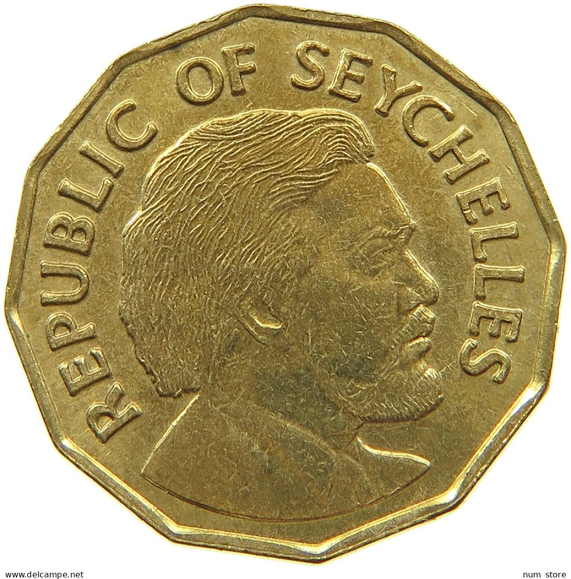 SEYCHELLES 10 CENTS 1976  #s080 0623 - Seychellen