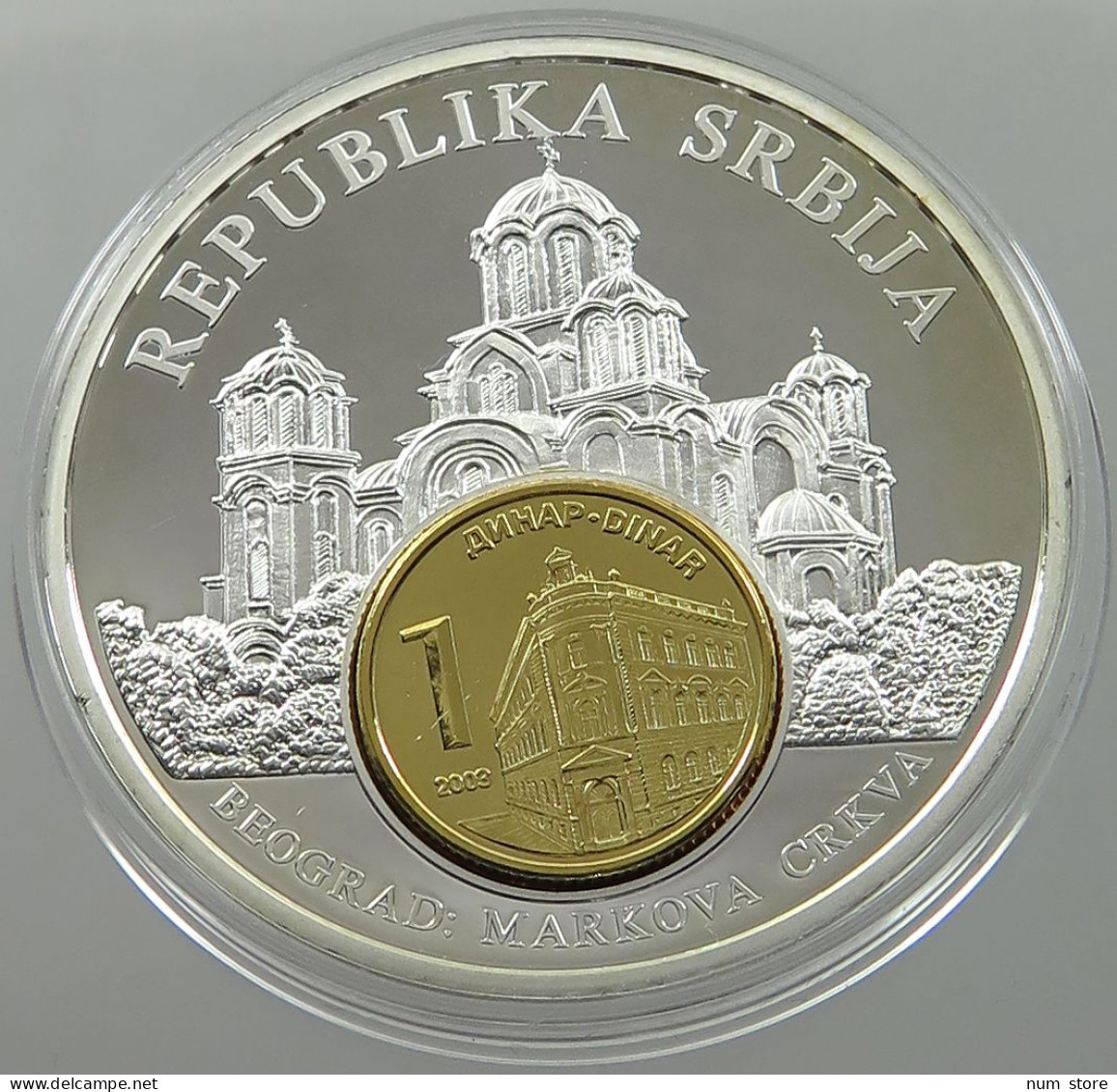 SERBIA MEDAL  BEOGRAD #sm08 0451 - Serbia