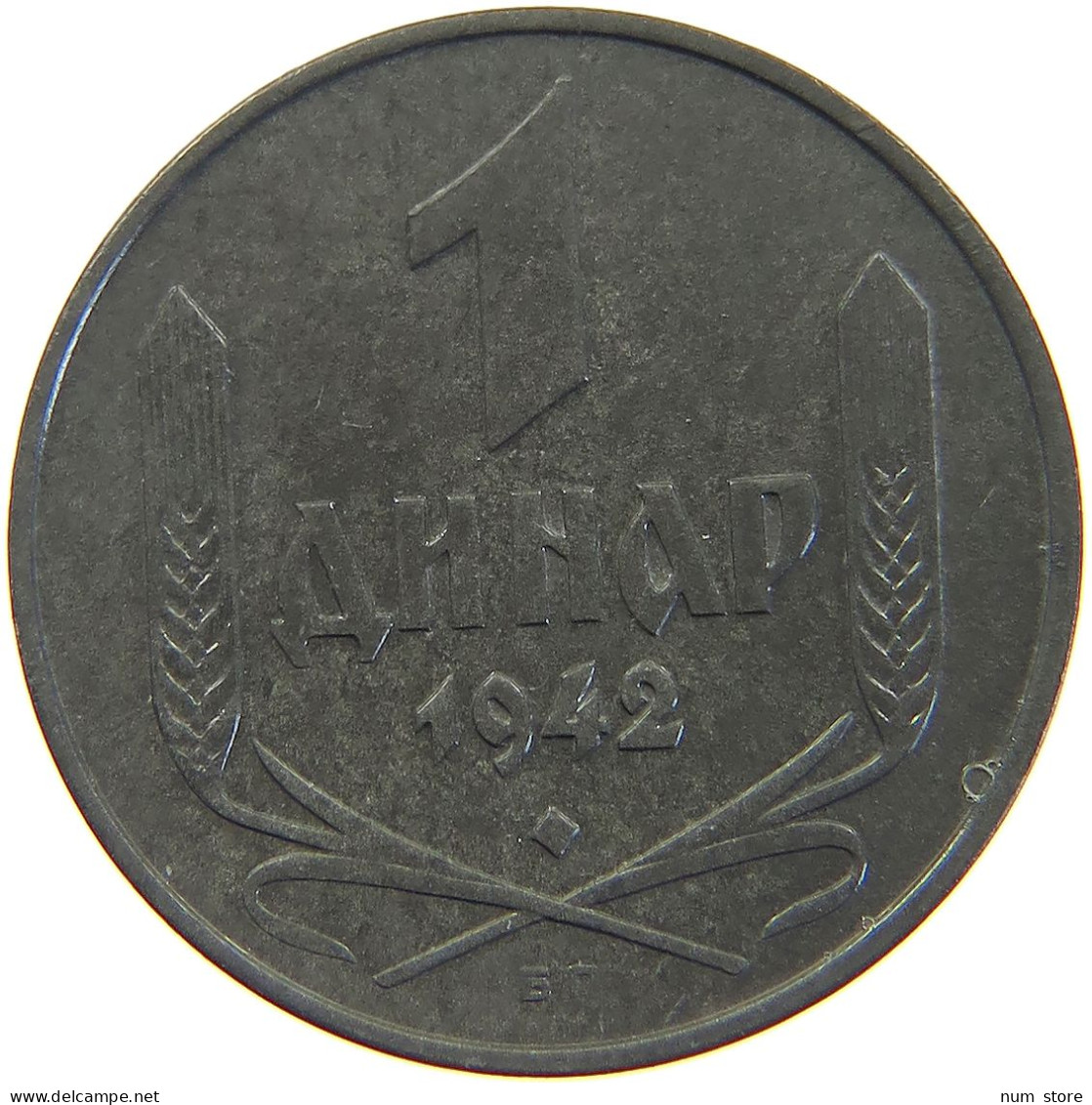 SERBIA DINAR 1942  #c041 0273 - Serbie