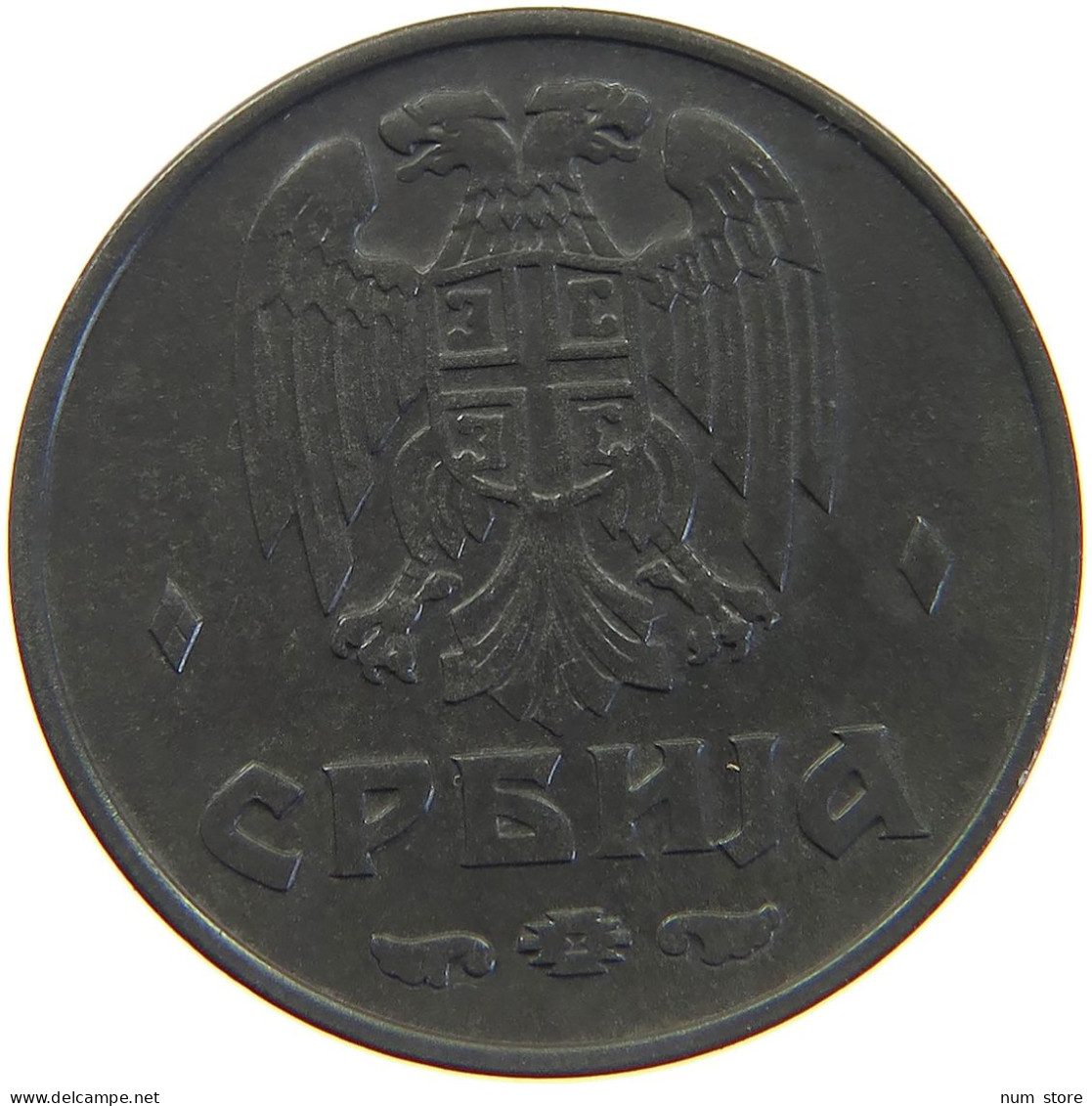 SERBIA DINAR 1942  #c041 0273 - Serbie