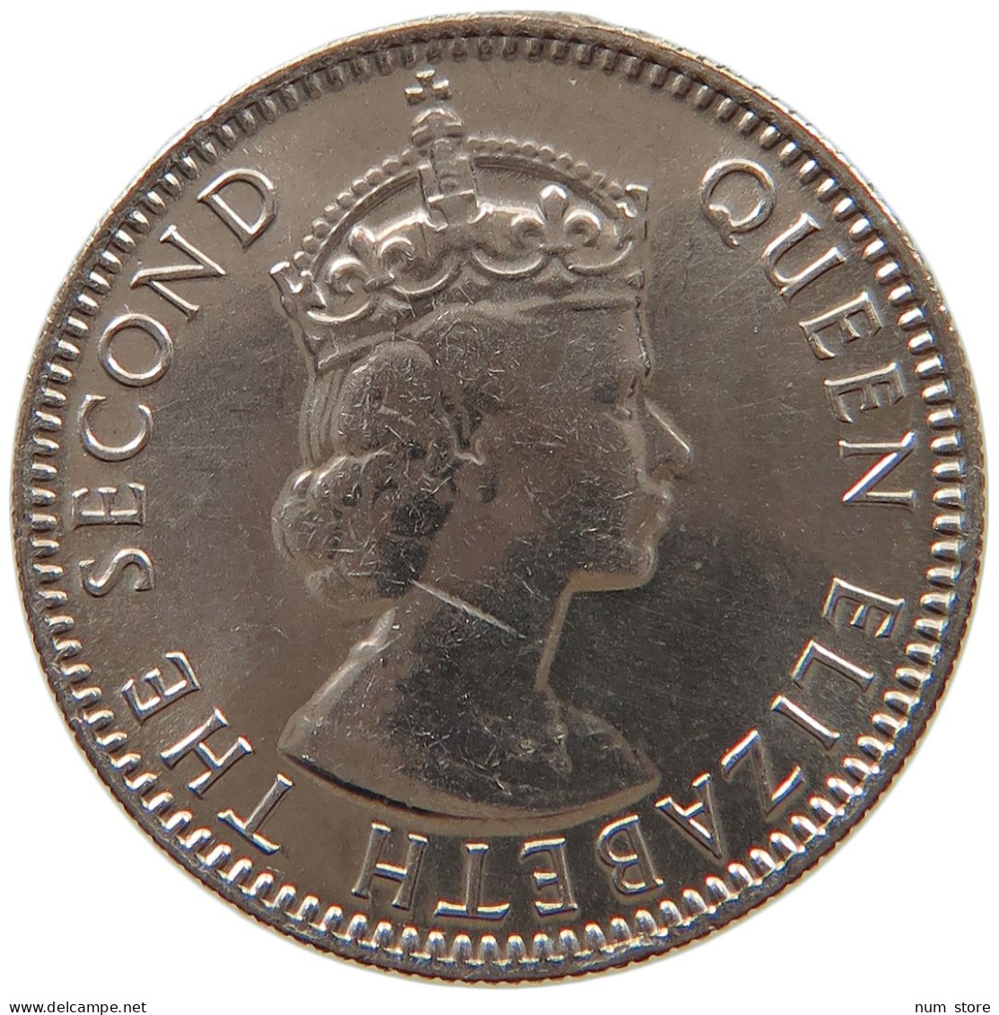 SEYCHELLES 25 CENTS 1974 Elizabeth II. (1952-2022) #s028 0221 - Seychelles