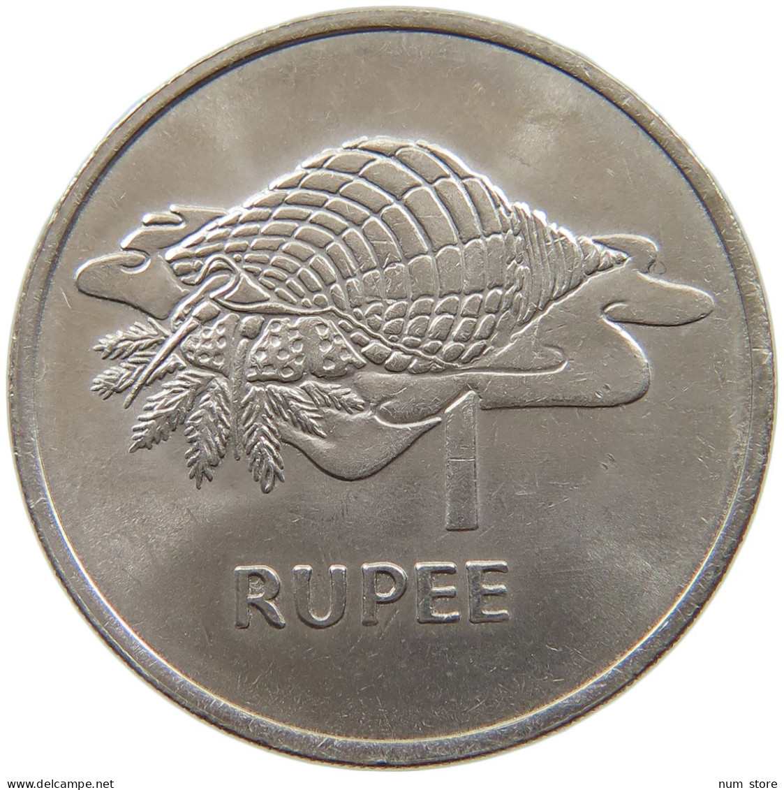 SEYCHELLES RUPEE 1977  #s039 0157 - Seychelles