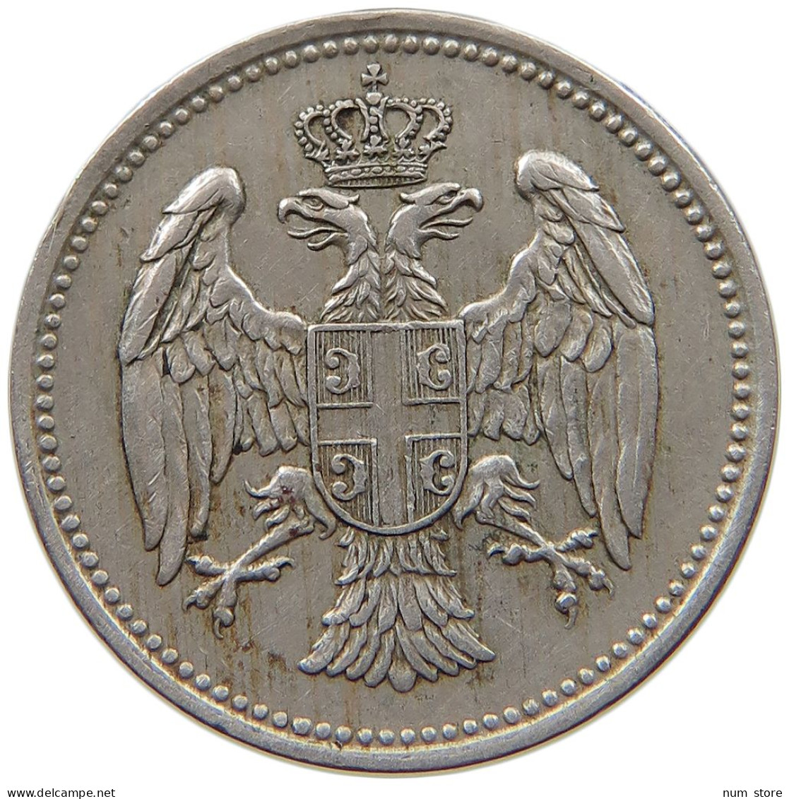 SERBIA 20 PARA 1912 Milan I (1882-1889) Alexander I (1889-1903) Peter I (1903-1918) #s067 0631 - Servië