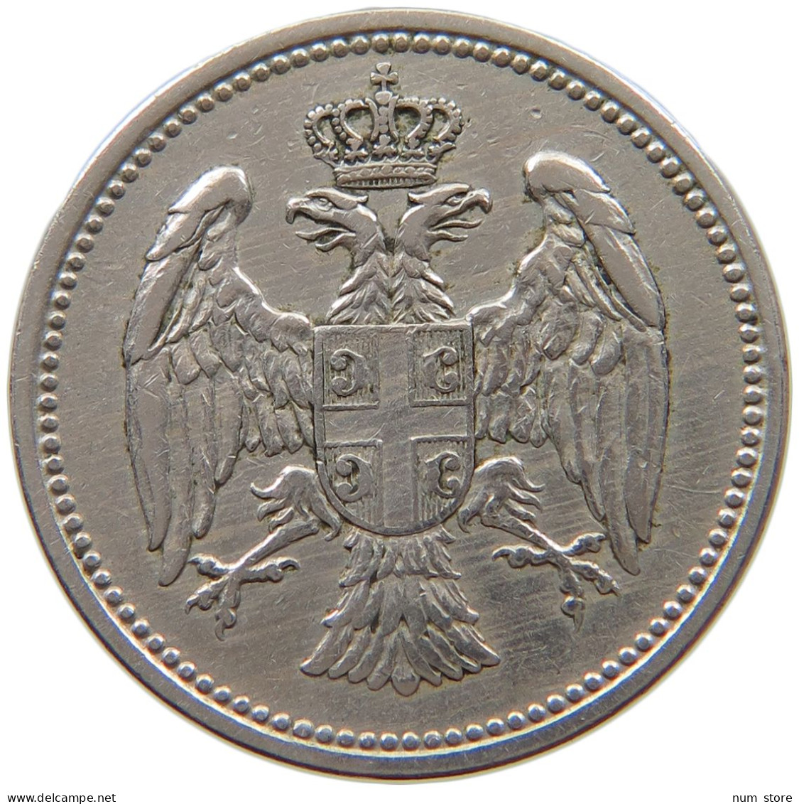 SERBIA 20 PARA 1912 Milan I (1882-1889) Alexander I (1889-1903) Peter I (1903-1918) #s034 0723 - Serbia