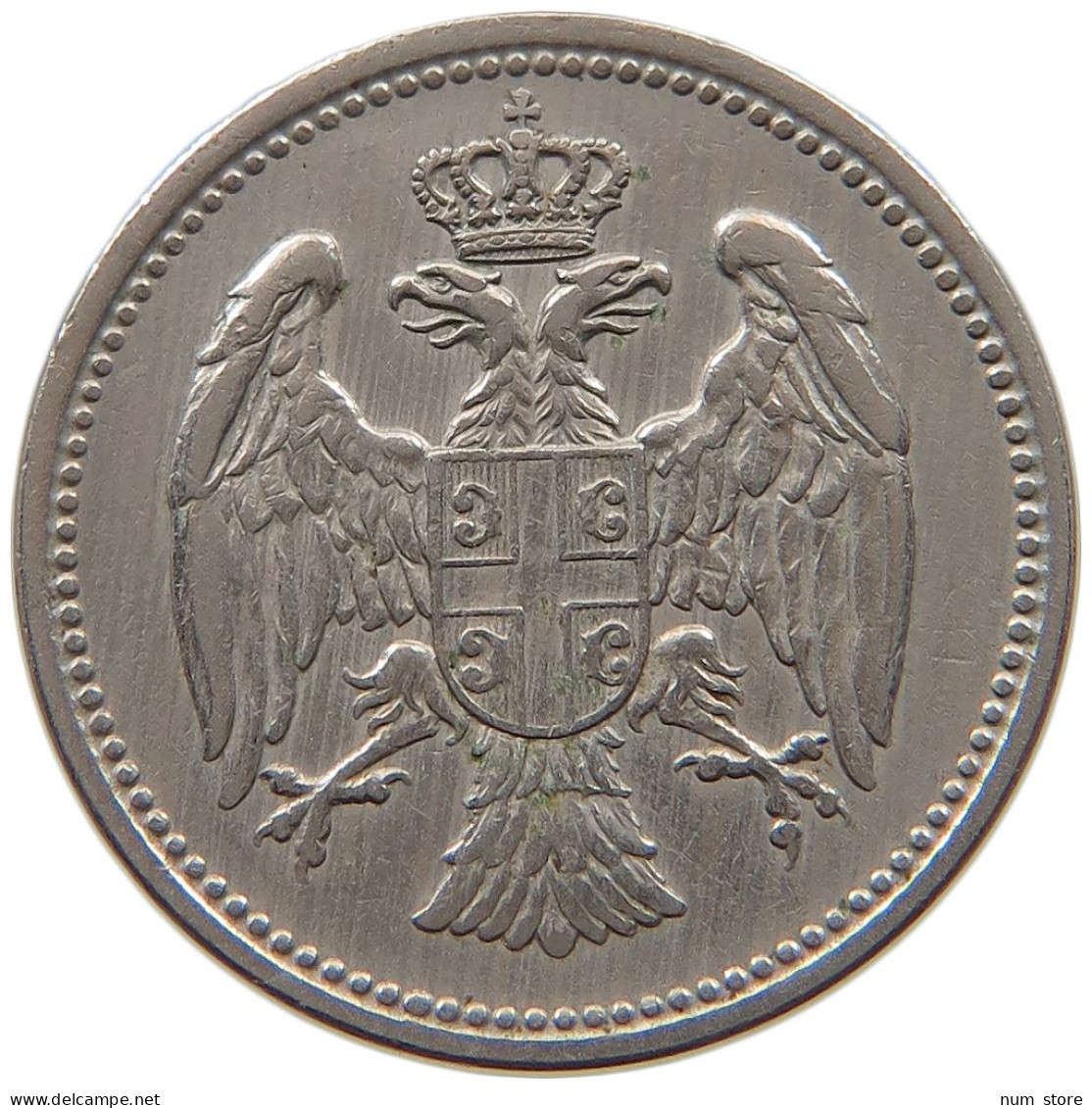 SERBIA 20 PARA 1912 Milan I (1882-1889) Alexander I (1889-1903) Peter I (1903-1918) #a046 0093 - Serbien