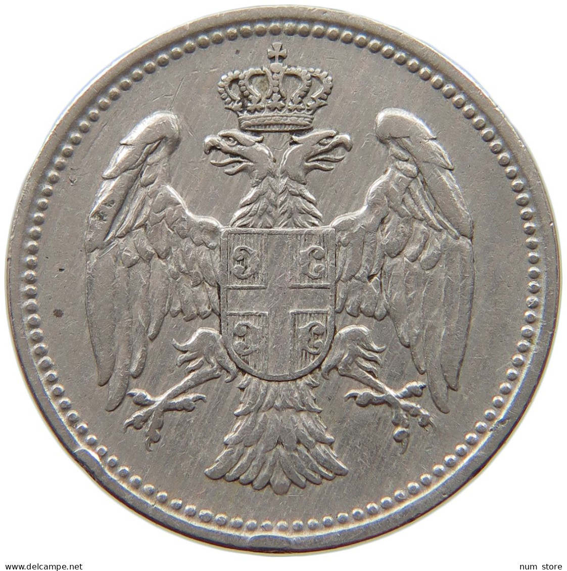 SERBIA 20 PARA 1912 Milan I (1882-1889) Alexander I (1889-1903) Peter I (1903-1918) #a017 0341 - Serbien