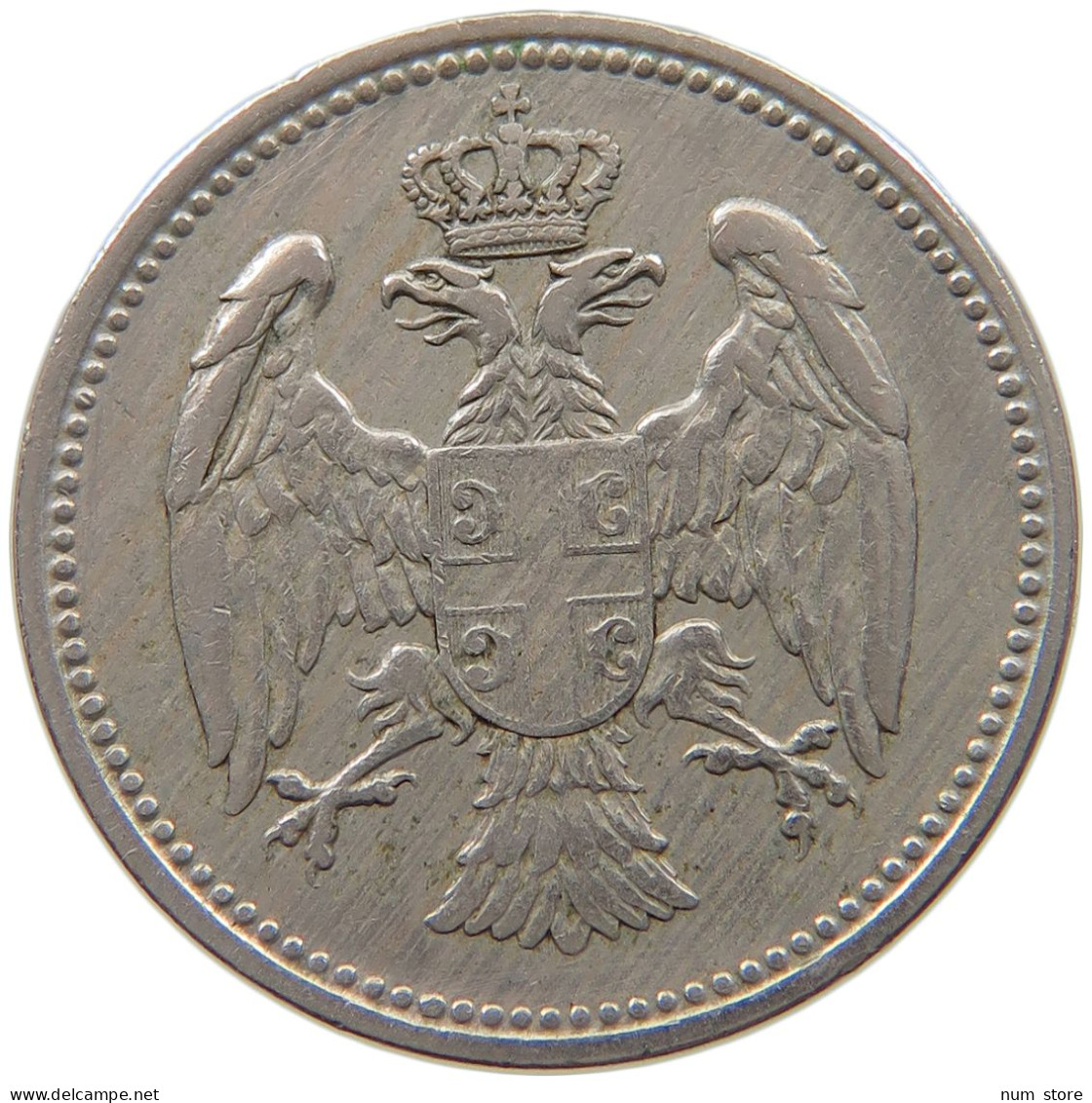 SERBIA 20 PARA 1912 Milan I (1882-1889) Alexander I (1889-1903) Peter I (1903-1918) #a046 0335 - Serbien