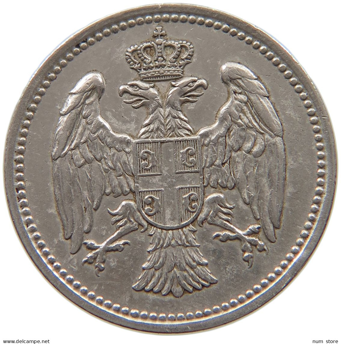 SERBIA 20 PARA 1912 Milan I (1882-1889) Alexander I (1889-1903) Peter I (1903-1918) #a046 0333 - Servië