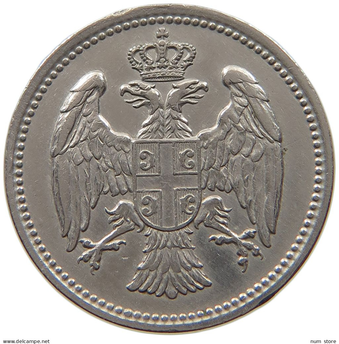 SERBIA 20 PARA 1912 Milan I (1882-1889) Alexander I (1889-1903) Peter I (1903-1918) #a046 0091 - Serbie