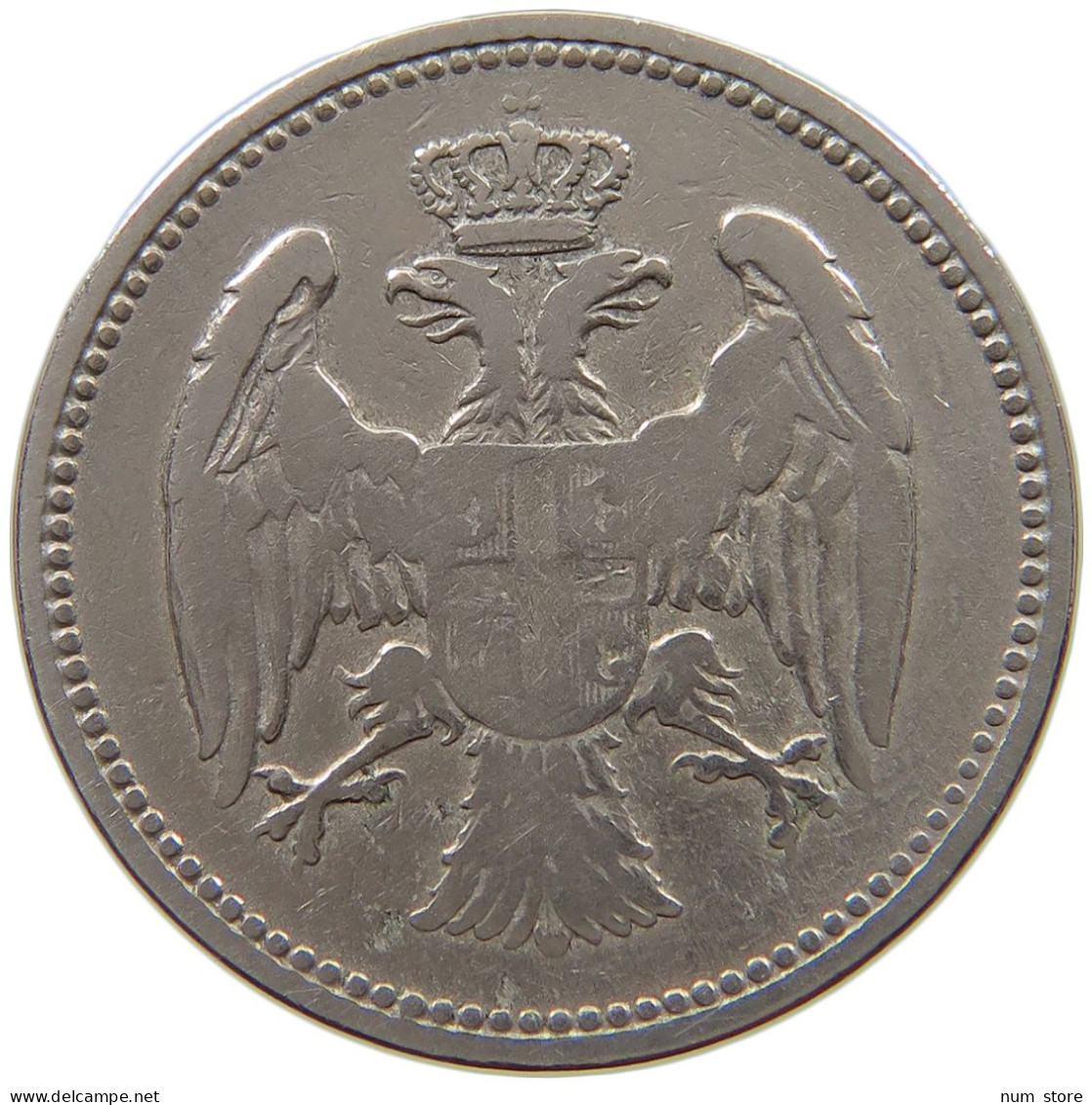 SERBIA 20 PARA 1884 H Milan I (1882-1889) Alexander I (1889-1903) Peter I (1903-1918) #a090 0159 - Serbien