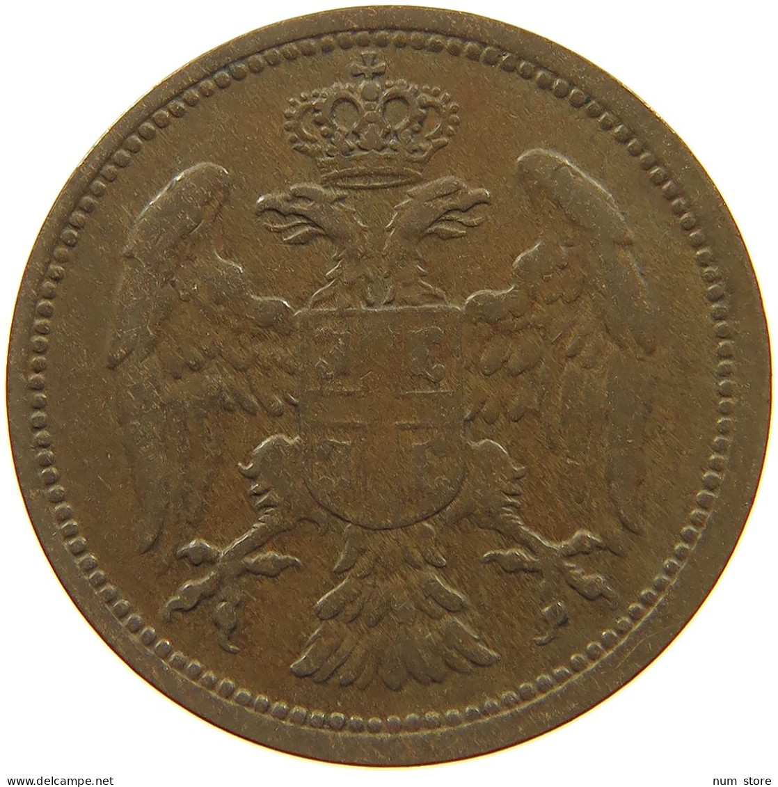 SERBIA 2 PARE 1904 Peter I. (1903-1918) #c082 0415 - Serbia