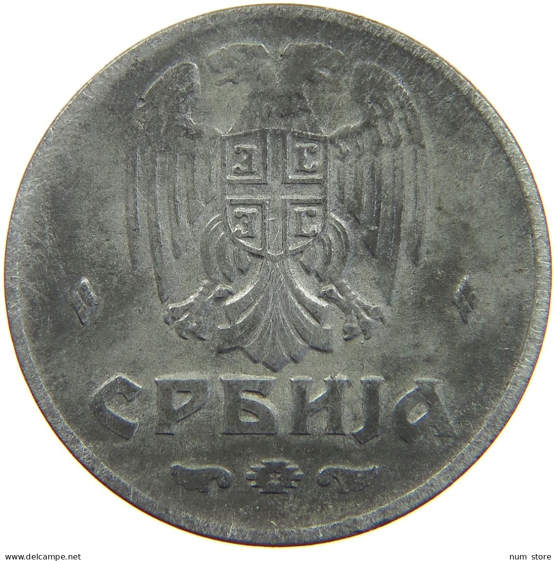 SERBIA 2 DINARA 1942  #c020 0415 - Serbia