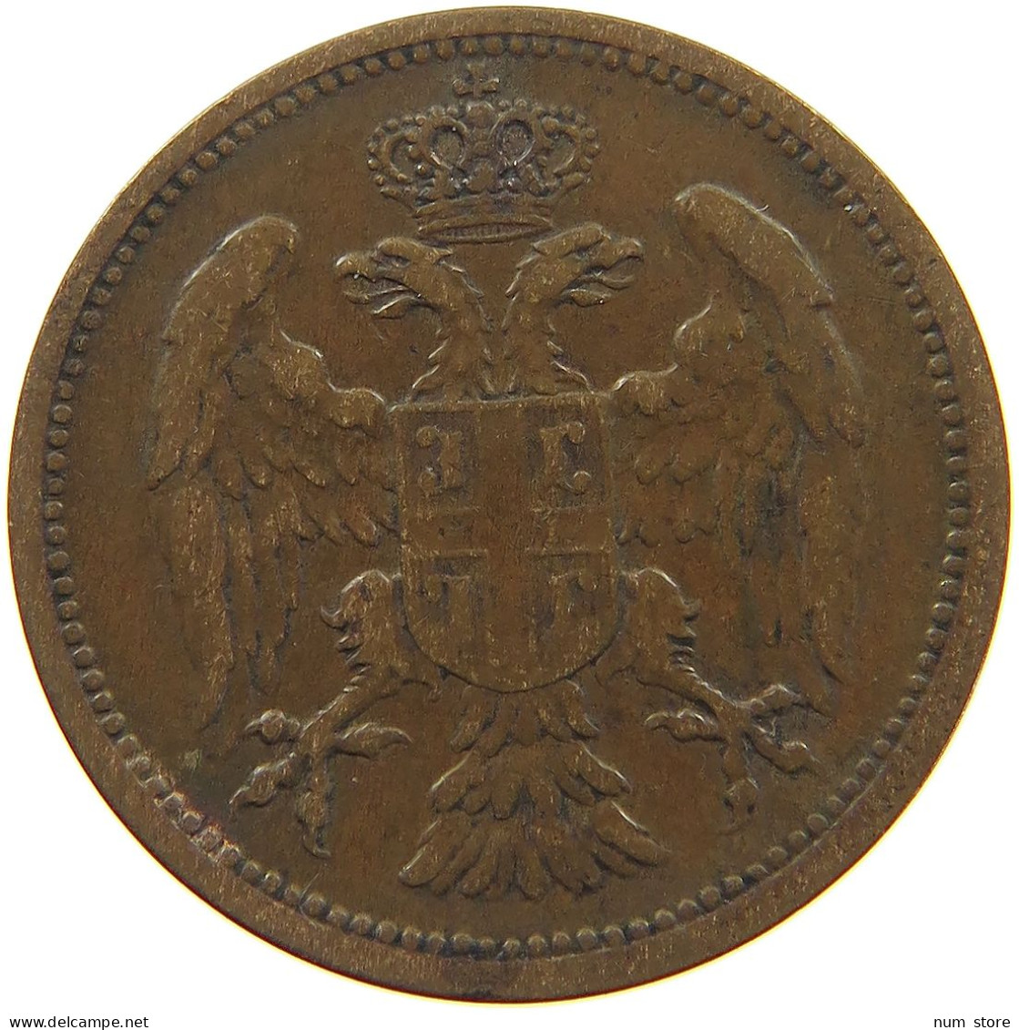 SERBIA 2 PARE 1904 Petar I. (1903-1918) #c081 0439 - Servië