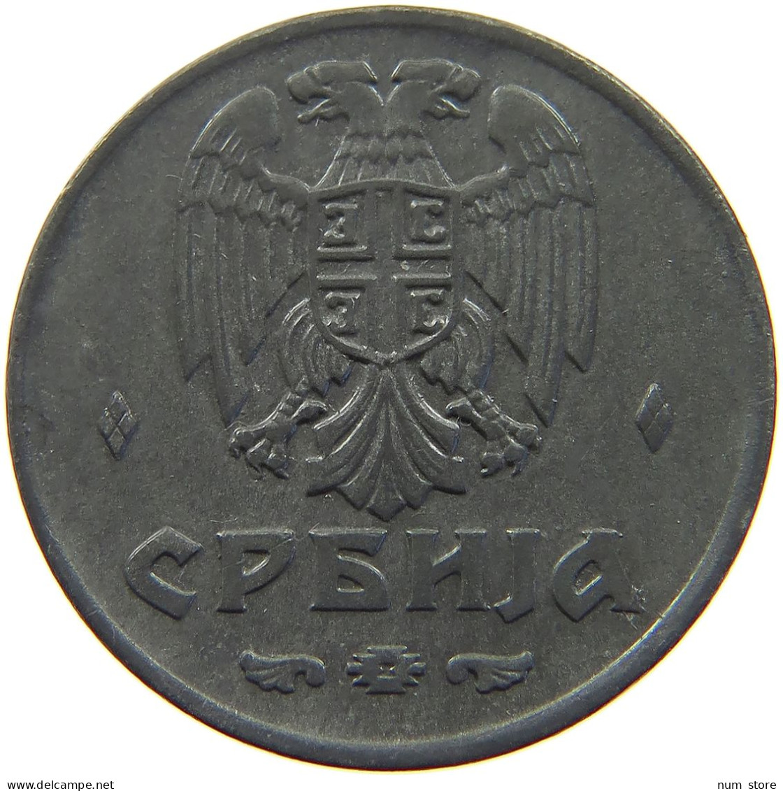 SERBIA 2 DINARA 1942  #a006 0385 - Servië